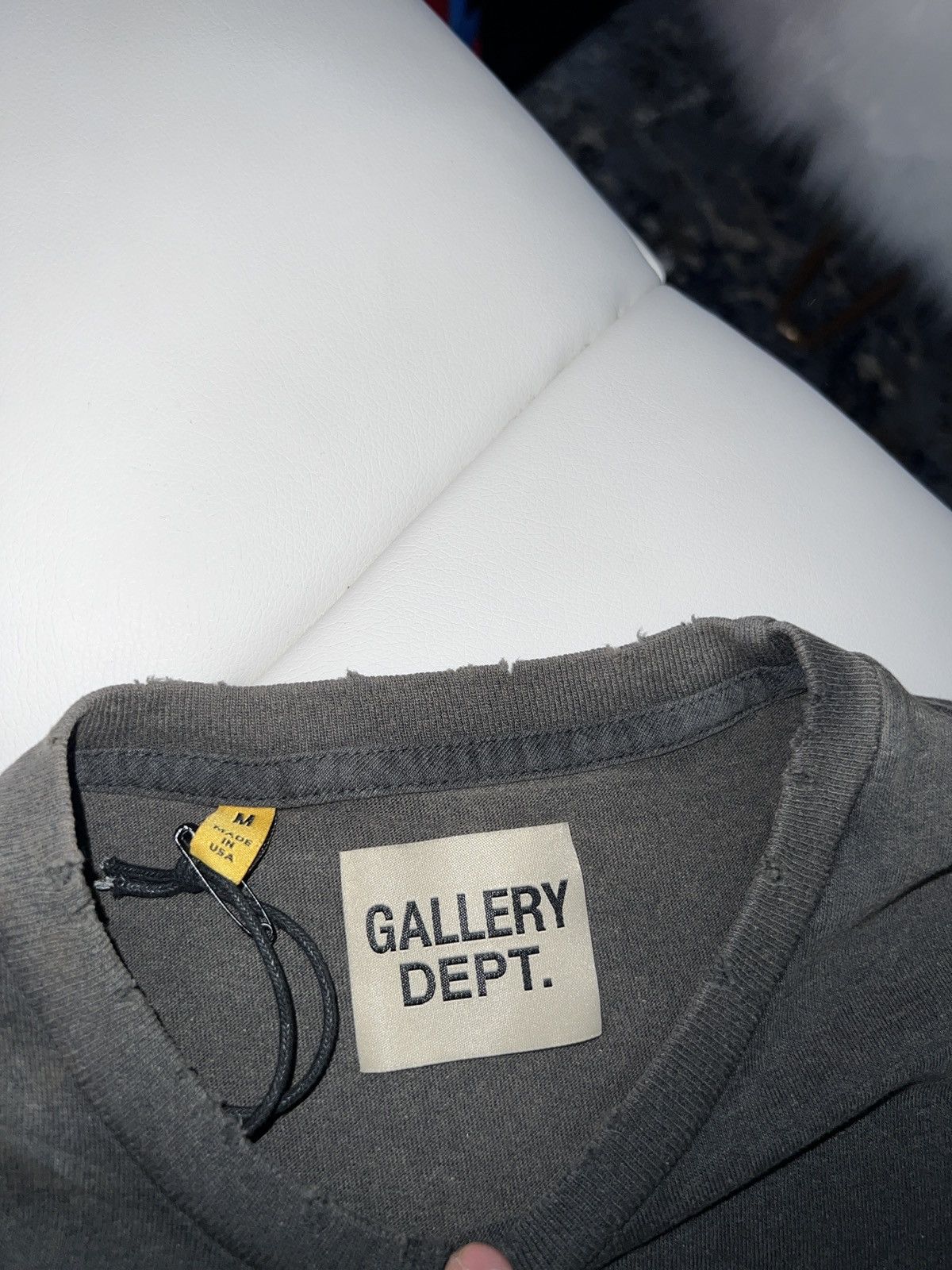 Gallery Dept. Sun fadded logo t shirt Size US M / EU 48-50 / 2 - 3 Thumbnail