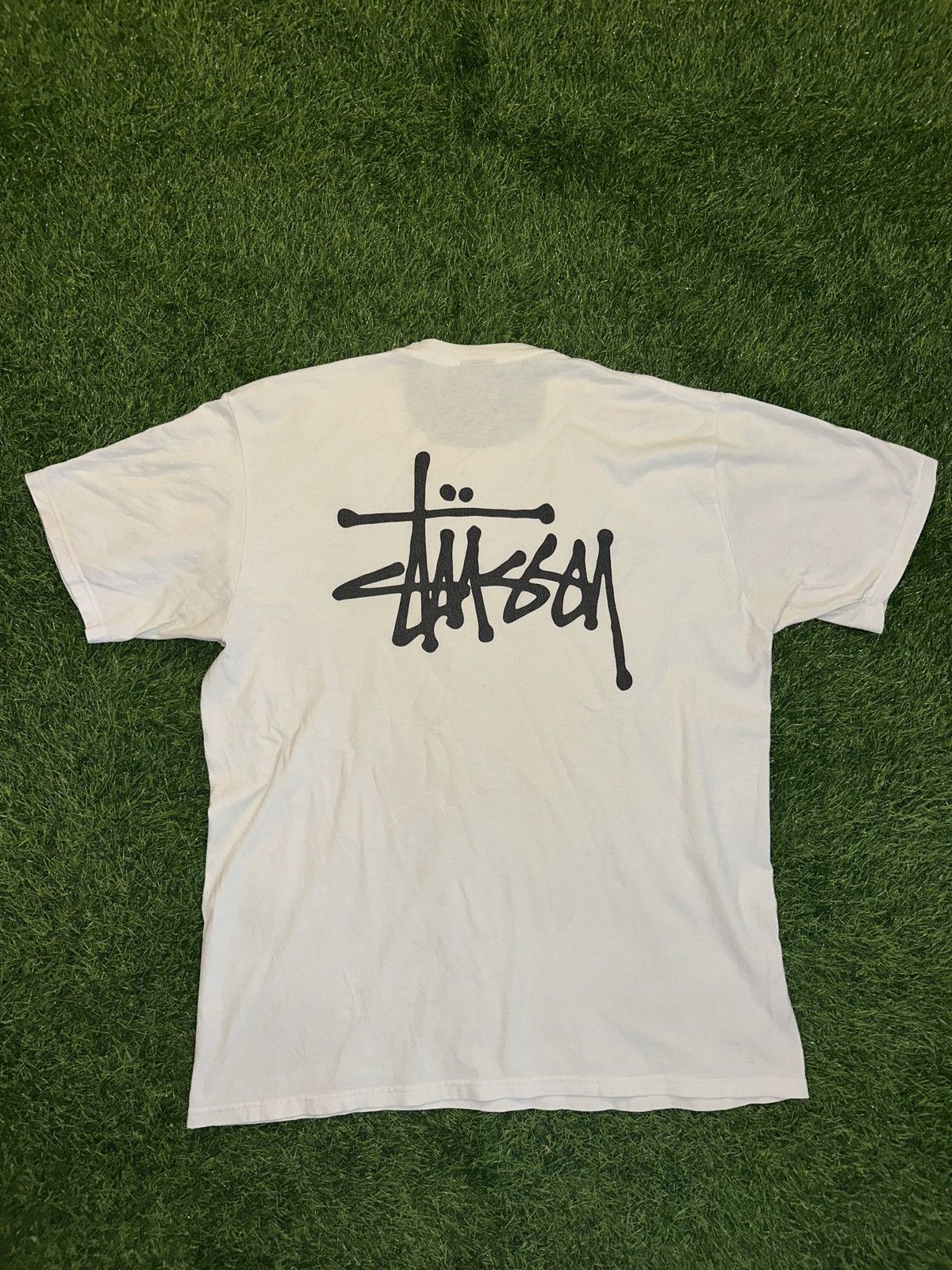 Stussy Stussy y2k big logo tee shirt size Large Size US L / EU 52-54 / 3 - 2 Thumbnail