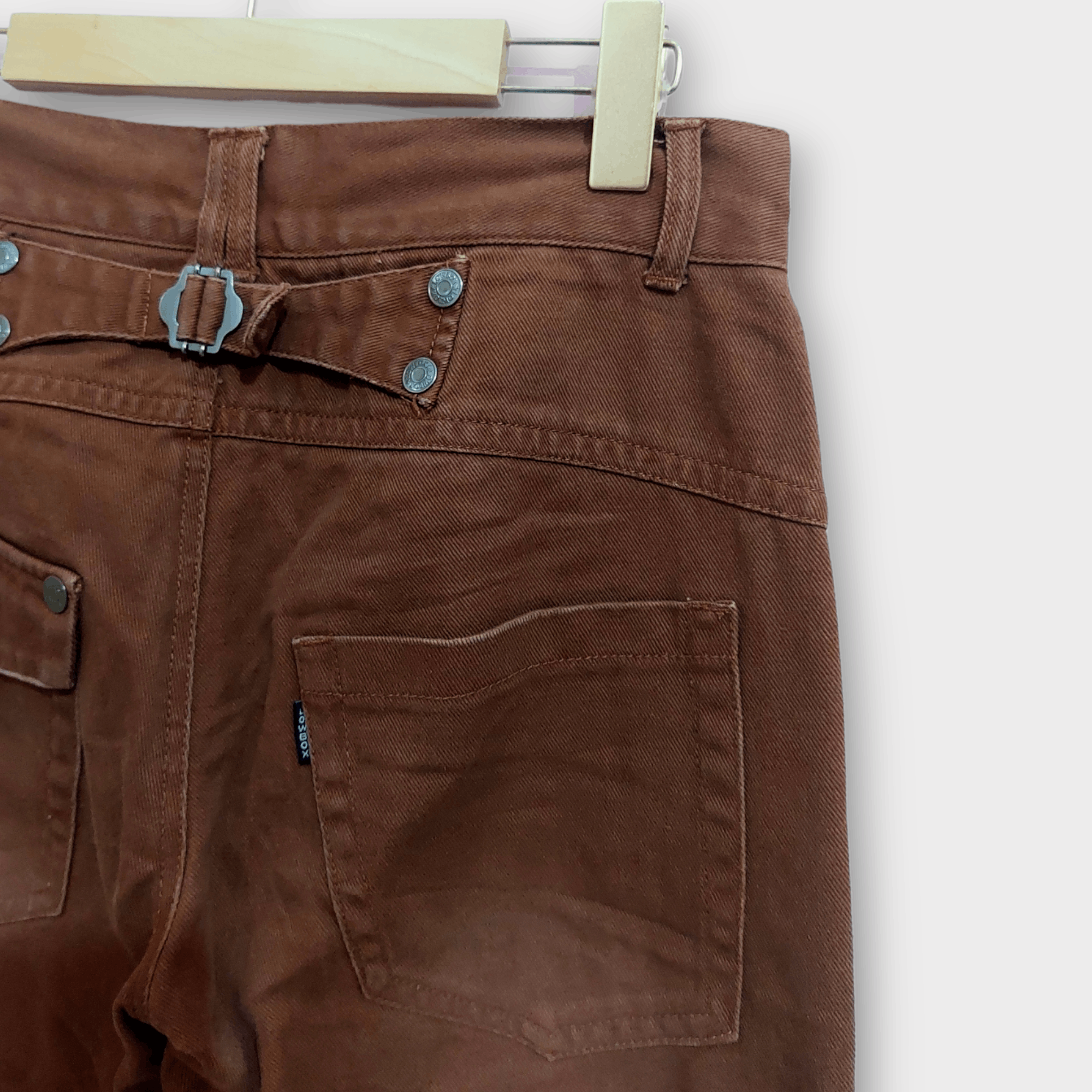 LOWBOX Lowbox Faded Buckle Back Jeans Size US 30 / EU 46 - 5 Thumbnail