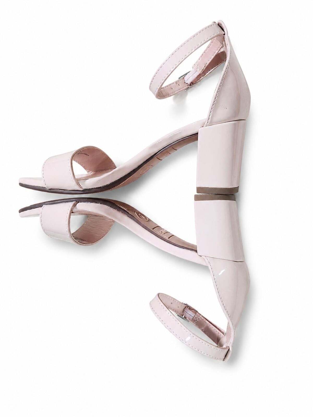Steve Madden NEW $109 Steve Madden Young Girls' pink nude heel Size 1 Size US 4 / IT 34 - 3 Thumbnail