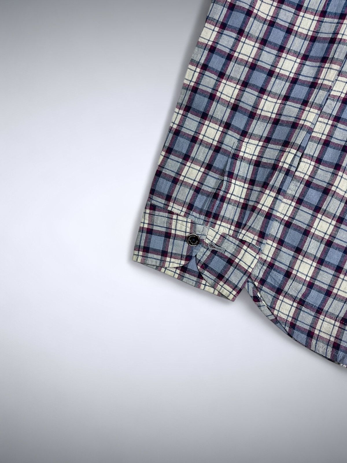 Hysteric Glamour × If Six Was Nine × Le Grande Bleu (L.G.B.) Monsieur Nicole Multipocket Semi Blazer Plaid Flannel Size M / US 6-8 / IT 42-44 - 4 Thumbnail