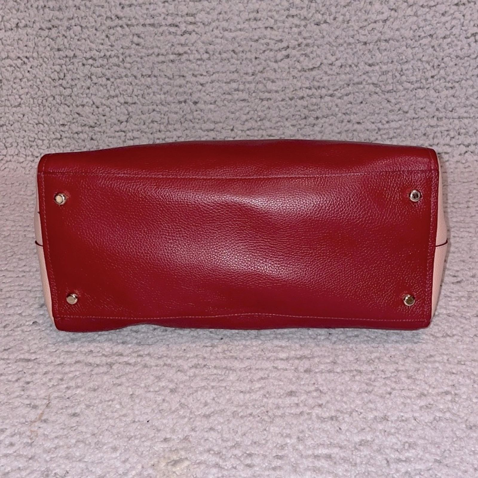Coach Coach Swagger Carryall Colorblock Pebble Leather Tote Size ONE SIZE - 7 Thumbnail