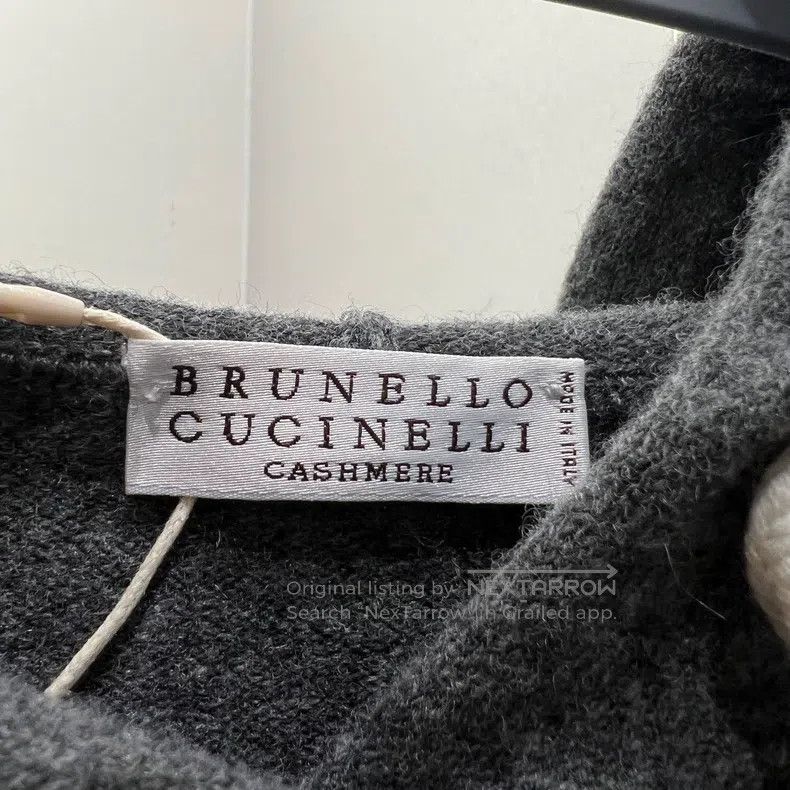 Brunello Cucinelli Brunello Cucinelli Hooded drop shoulder slogan letter shor Size M / US 6-8 / IT 42-44 - 3 Thumbnail