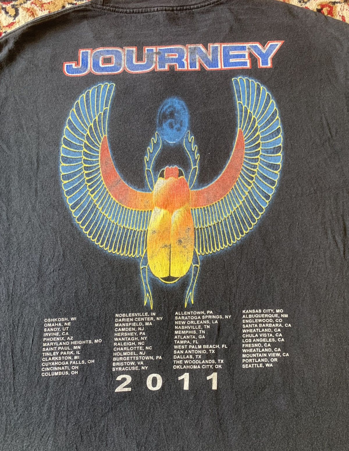 Band Tees Vintage JOURNEY ESL1PSE TOUR Tee Size US L / EU 52-54 / 3 - 4 Thumbnail