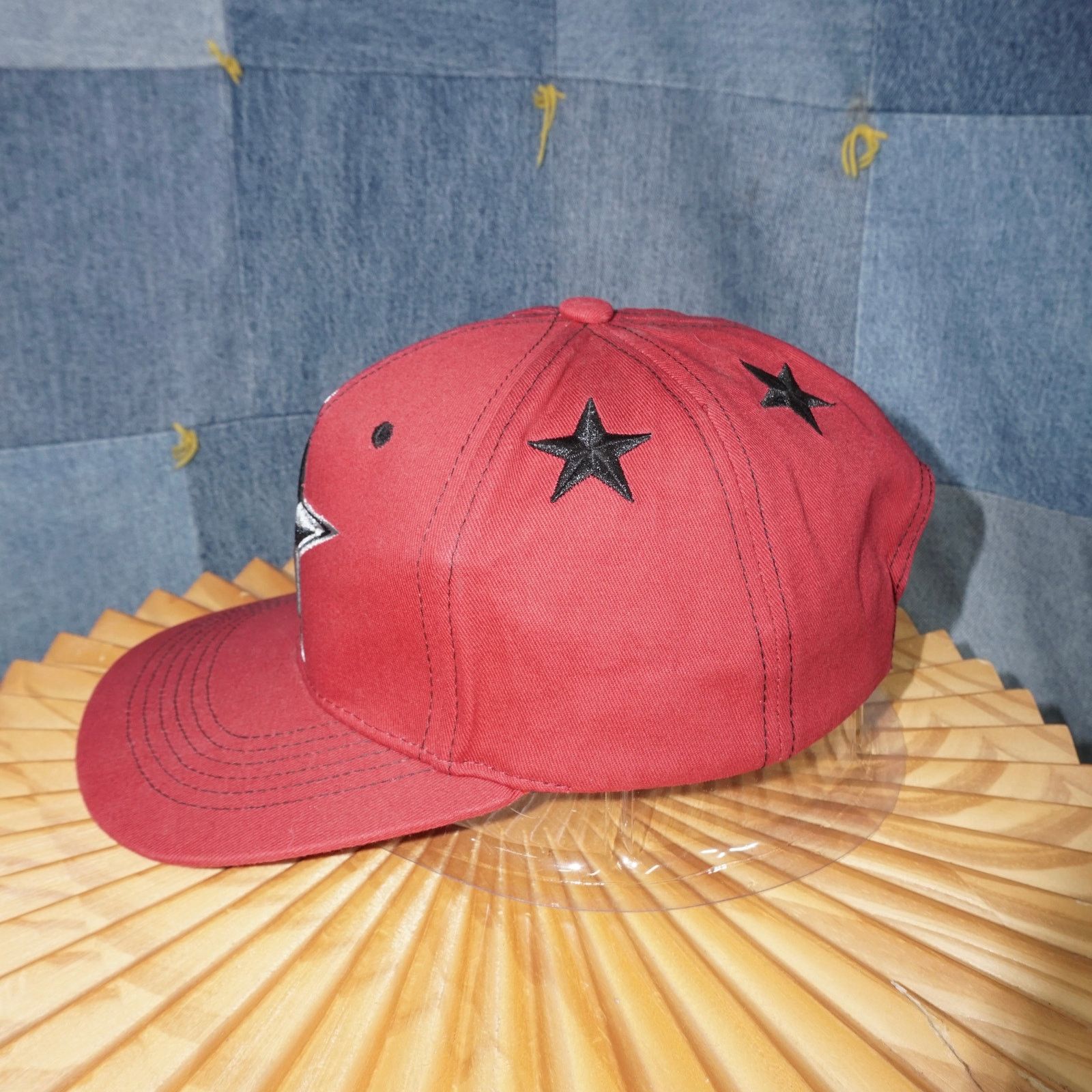 Vintage OSFA - Vintage Y2K embroidered nautical star grunge hat Size ONE SIZE - 3 Thumbnail