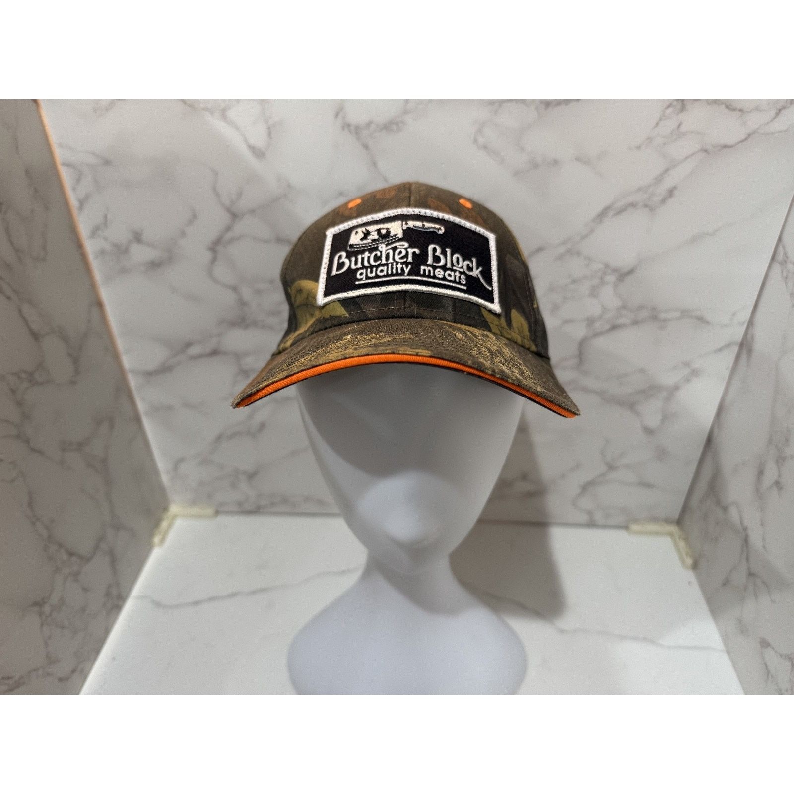 Other Butcher Block Quality Meats Camouflage Trucker Hat, Unisex Size ONE SIZE - 1 Thumbnail