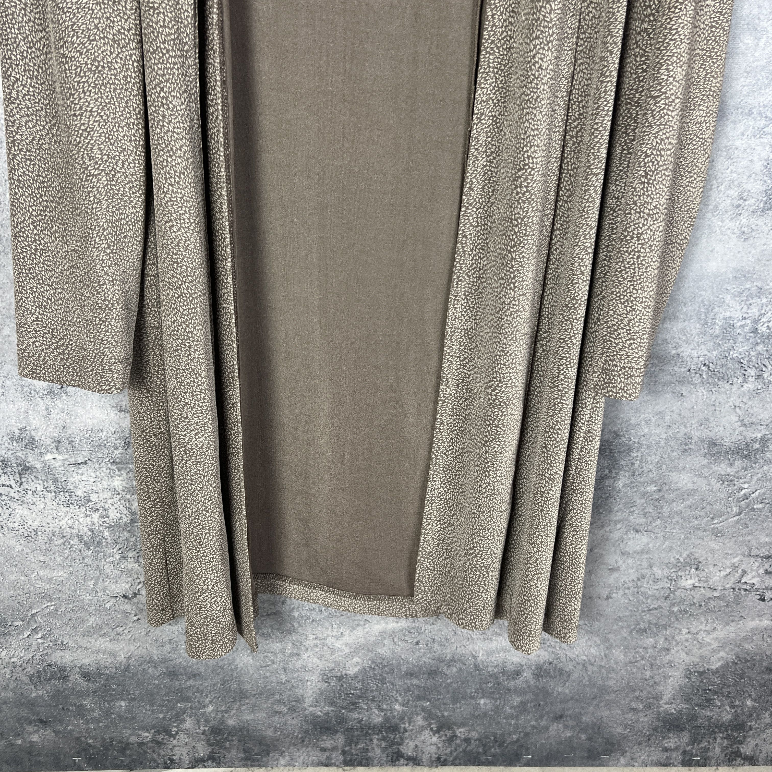 Joseph Ribkoff × Vintage Joseph Ribkoff Long Cardigan Women's Size 14 Beige Size XL / US 12-14 / IT 48-50 - 3 Thumbnail