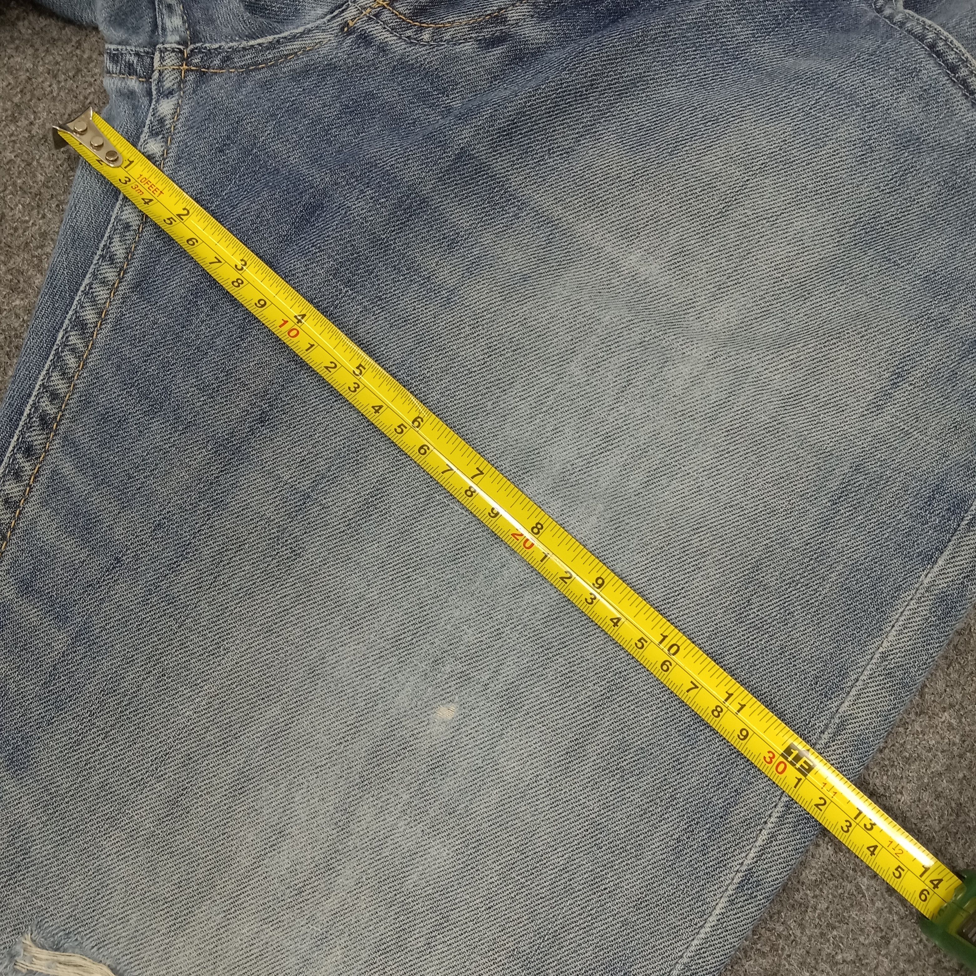 Stussy × Vintage Stussy American Style Custom Logo Denim Jeans Size US 35 - 12 Thumbnail
