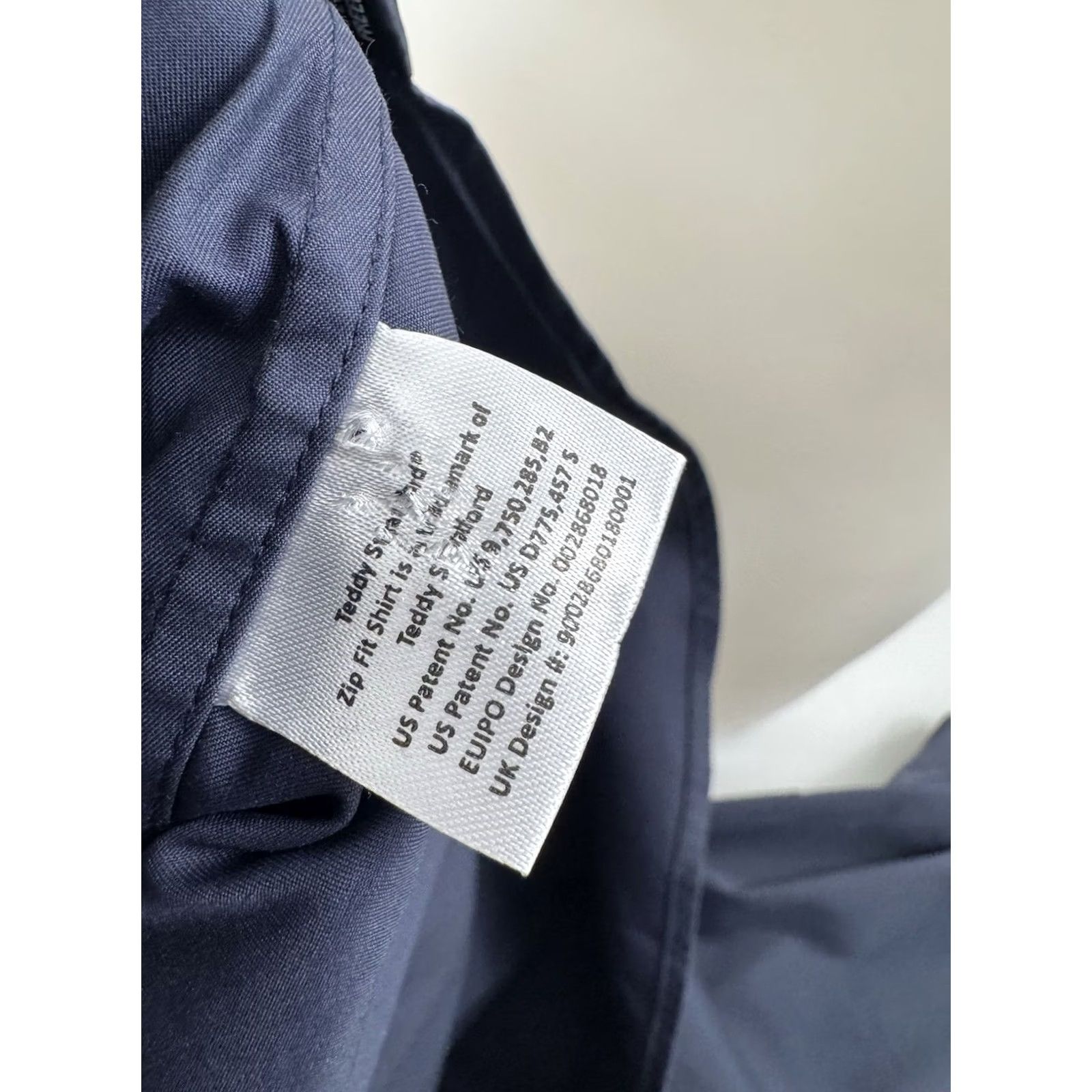 Vintage TEDDY STRATFORD Shirt Zip Mens XL L Blue 5 XL Button-Up Long Sleeve N/A Size US L / EU 52-54 / 3 - 6 Thumbnail