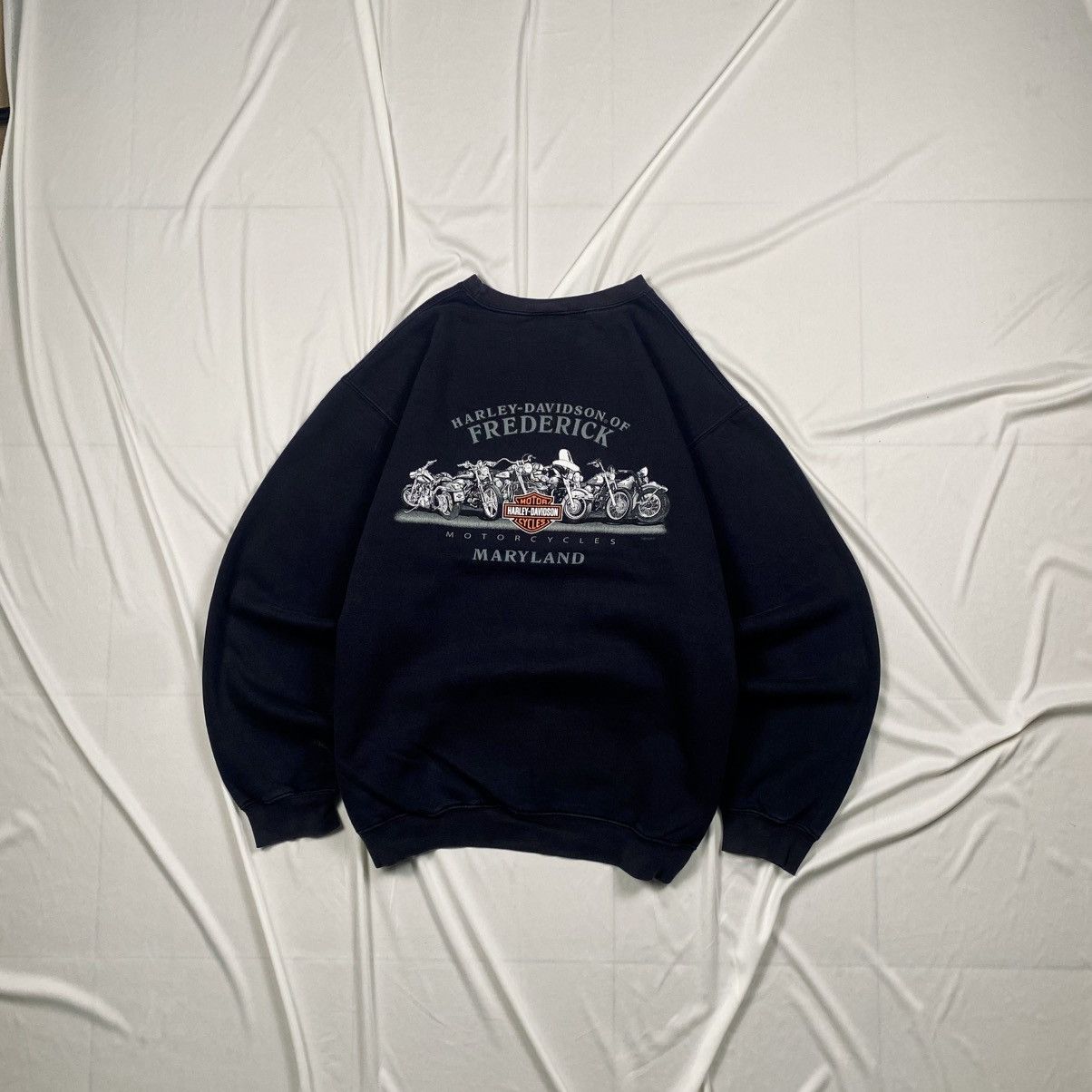 Harley Davidson Vintage 2010 Harley Davidson Maryland Crewneck Size US L / EU 52-54 / 3 - 1 Thumbnail