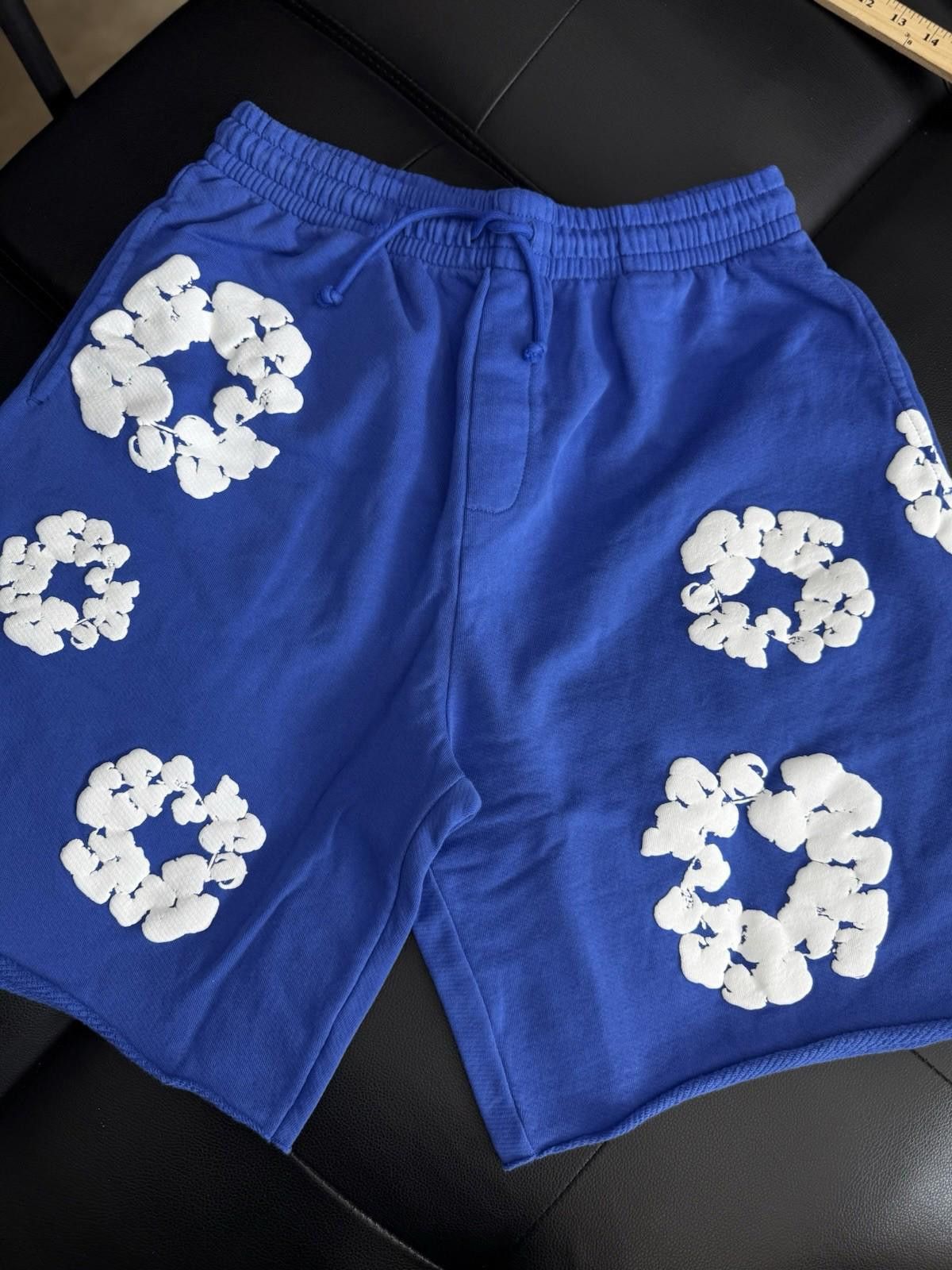 DENIM TEARS Denim Tears Cotton Wreath Shorts Blue |BRAND NEW 2025 Medium Size US 32 / EU 48 - 5 Thumbnail