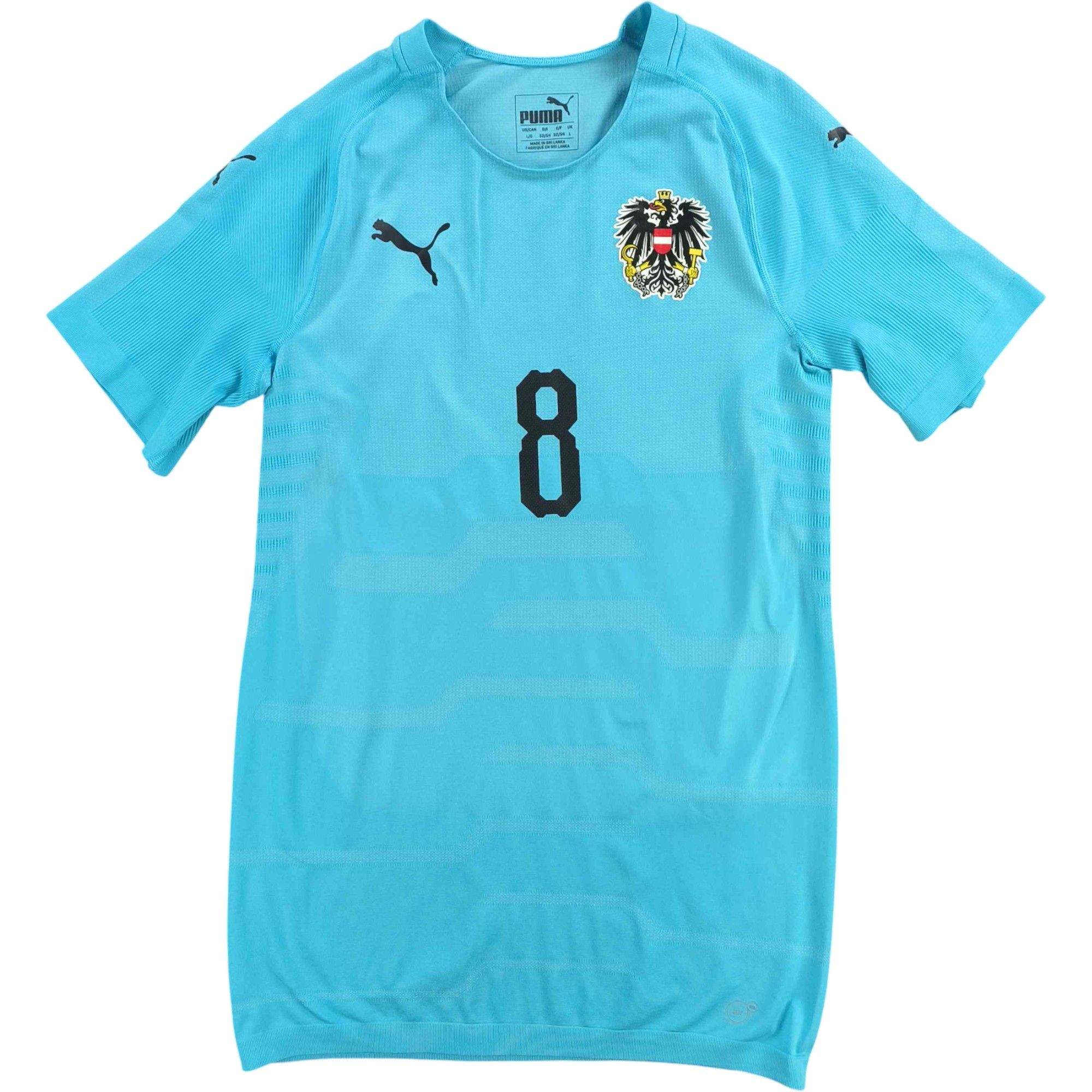 Puma Austria 2018-20 Puma GK #8 Player Issue football jersey sz L Size US L / EU 52-54 / 3 - 1 Thumbnail