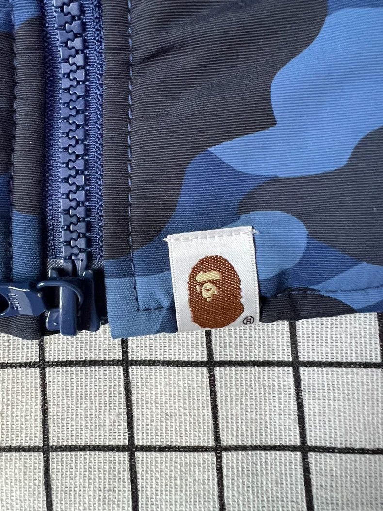 Bape Bape Blue Camo Shark Down Jacket-2508 Size US L / EU 52-54 / 3 - 6 Thumbnail