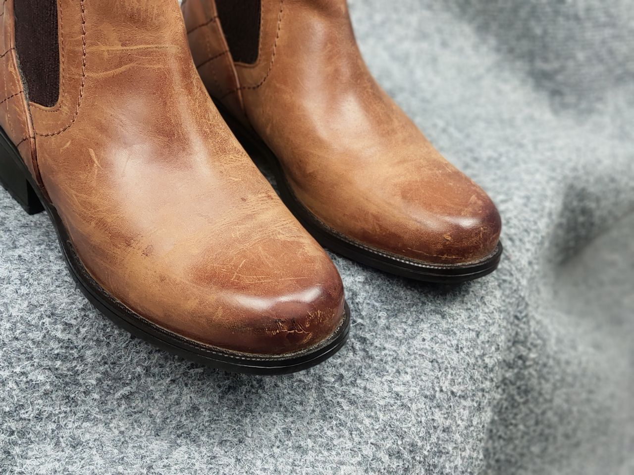 Barbour Barbour Rimini Waterproof Chestnut Chelsea Leather Boots Size US 5 / IT 35 - 15 Thumbnail