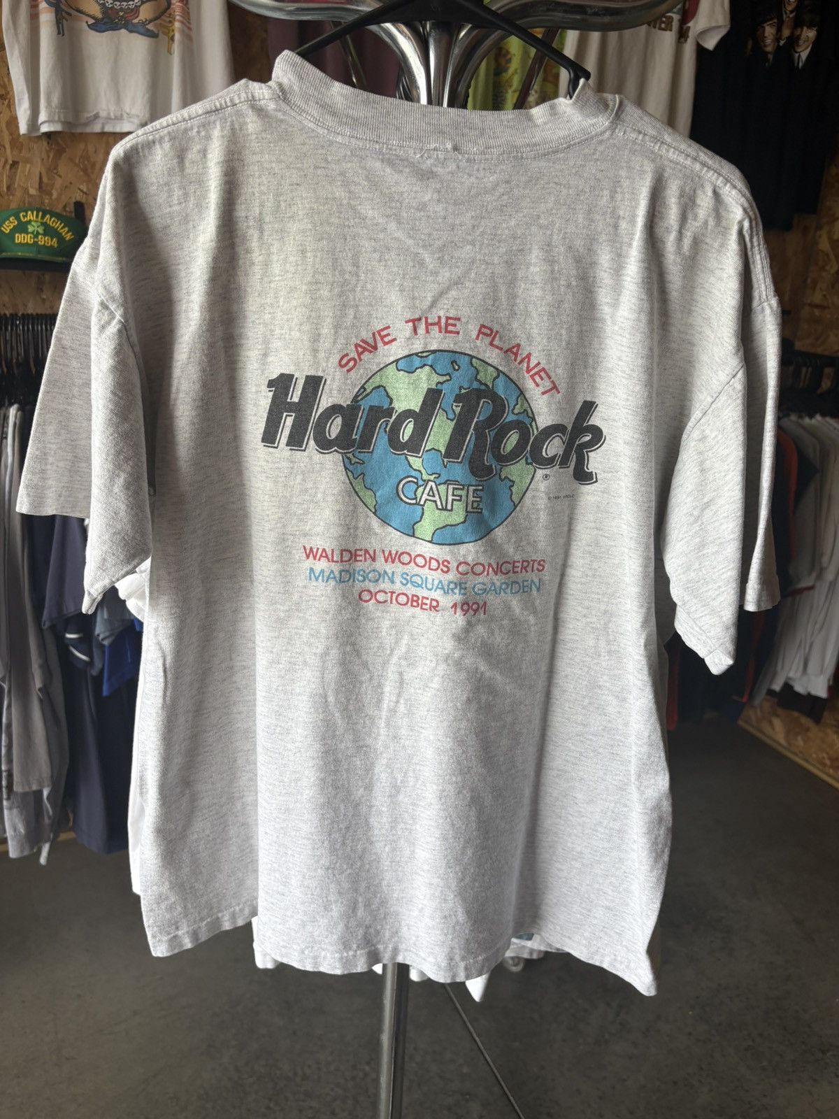 Band Tees 1991 Hard Rock Madison Square Garden concert T-Shirt Size US L / EU 52-54 / 3 - 2 Thumbnail