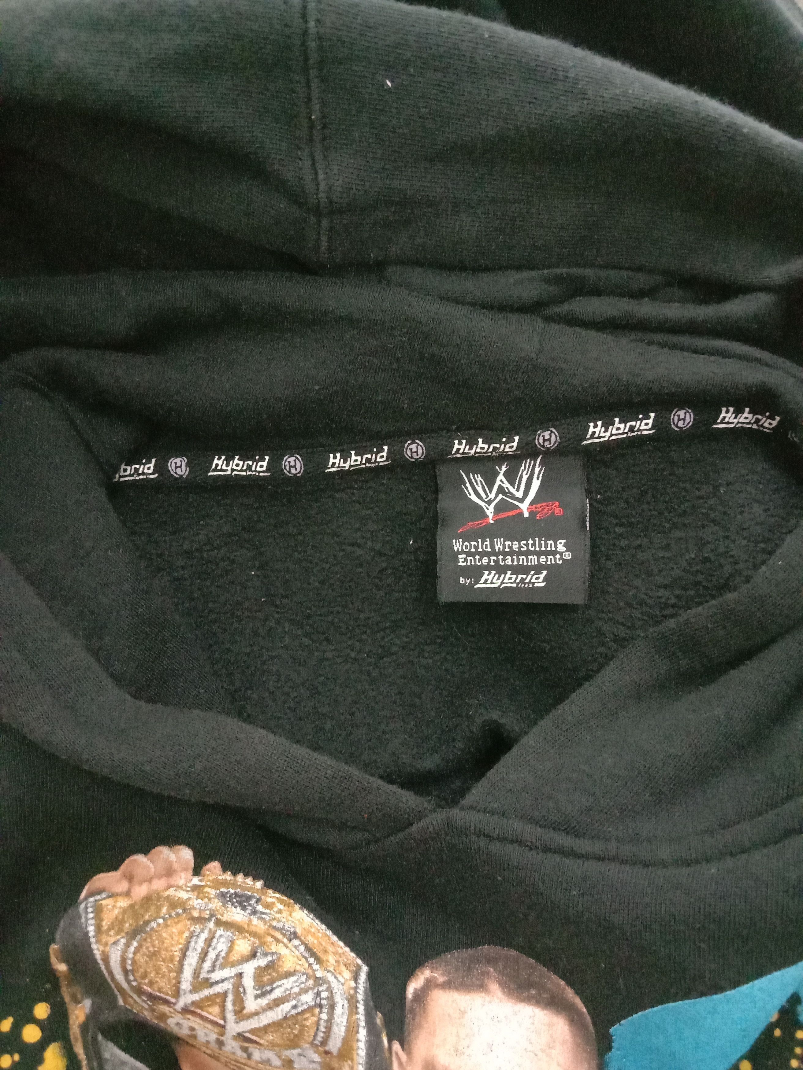 WWE Vintage 2007 WWE John Cena Over Printed Hoodie Sweatshirt Size US L / EU 52-54 / 3 - 7 Thumbnail