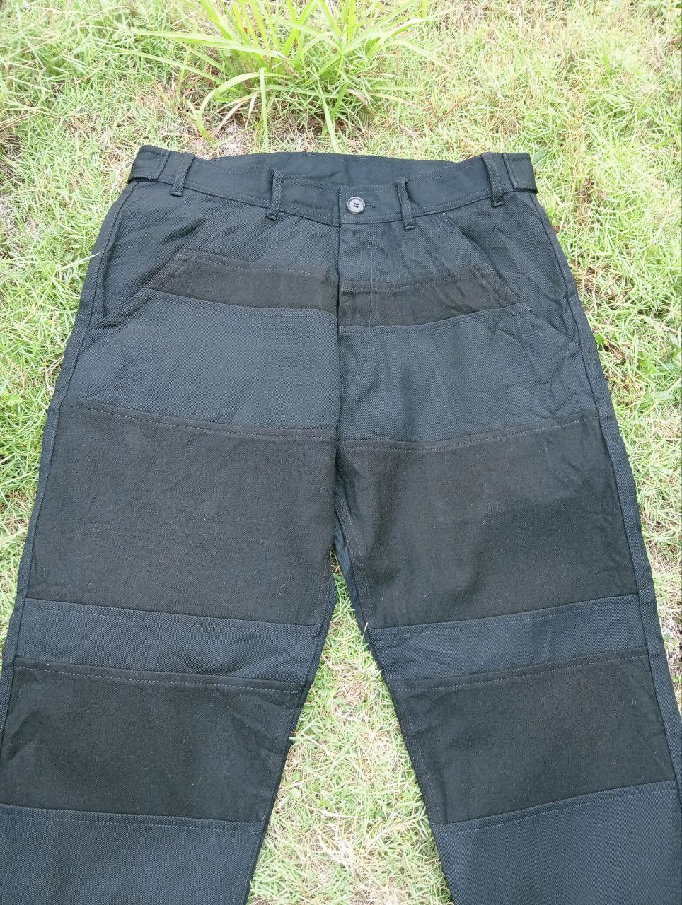 Comme des Garcons COMME DES GARCONS SHIRT LAINE WOOL PATCHWORK PANTS Size US 35 - 4 Thumbnail