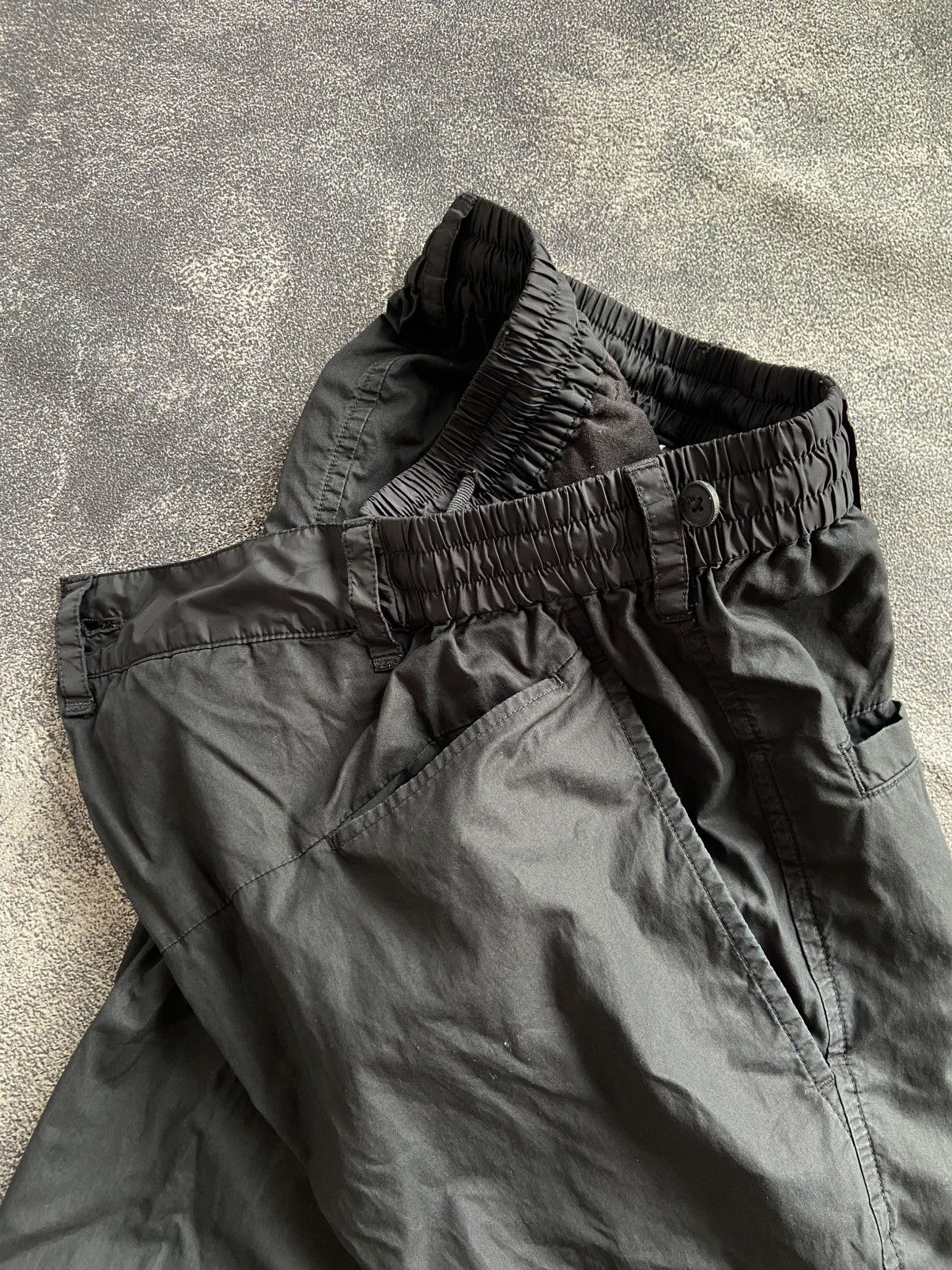 Adidas 💥BINDING OFFER💥Y3 Parachute Joggers 3 Stripe Back In Black Size US 28 / EU 44 - 17 Thumbnail