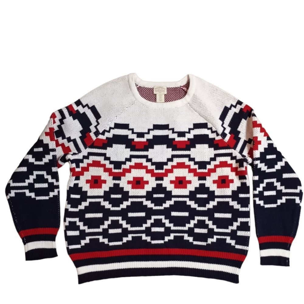 Other Telluride Clothing Company Fairisle Western Pullover Sweater Size XL / US 12-14 / IT 48-50 - 2 Thumbnail