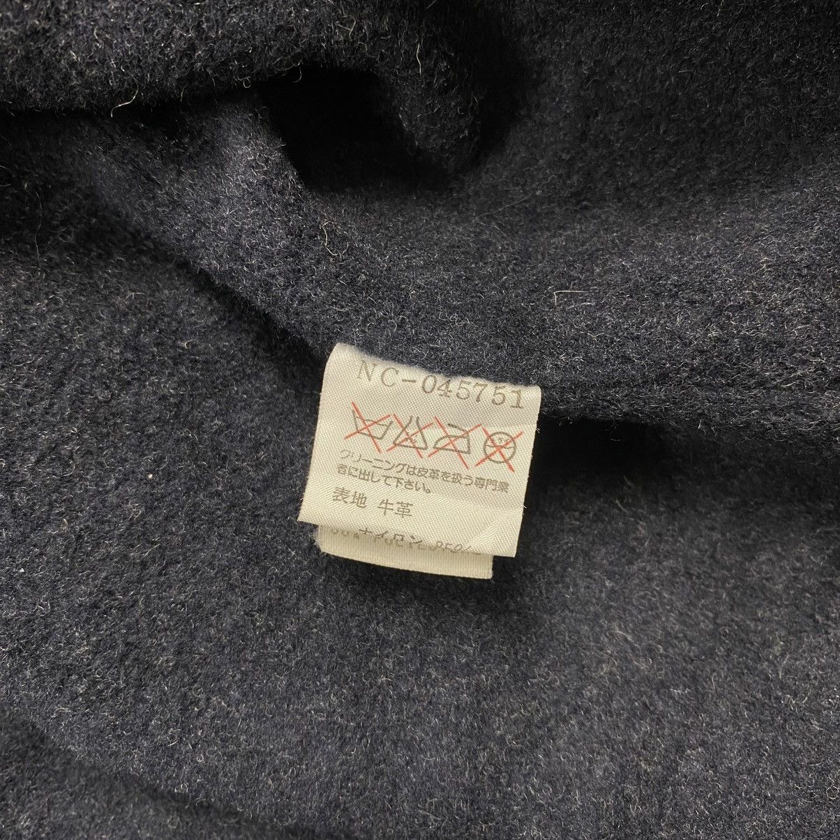Nigel Cabourn Vintage Archive Nigel Cabourn leather jacket mix nylon Size US XL / EU 56 / 4 - 9 Thumbnail