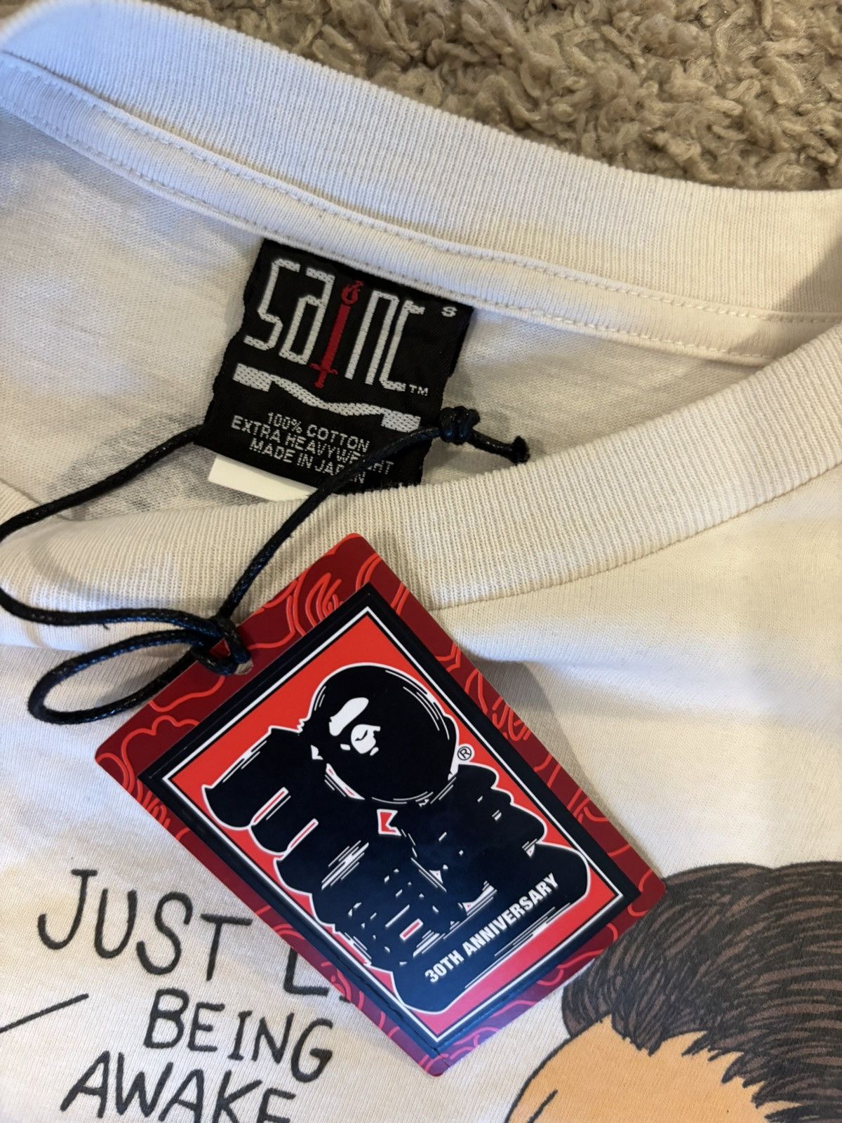Saint Michael Saint Michael x Bape shirt Size US S / EU 44-46 / 1 - 3 Thumbnail