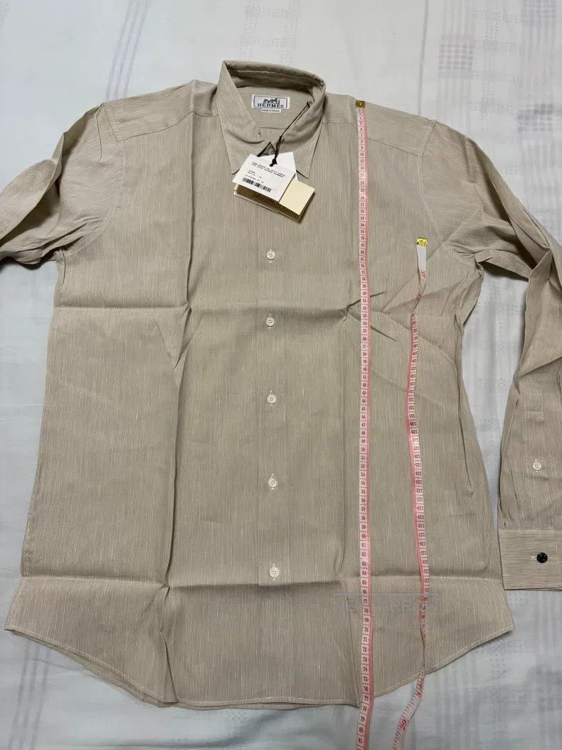 Hermes Hermes size 39 Linen shirt, 75% linen + 25% cotton. Size US M / EU 48-50 / 2 - 5 Thumbnail