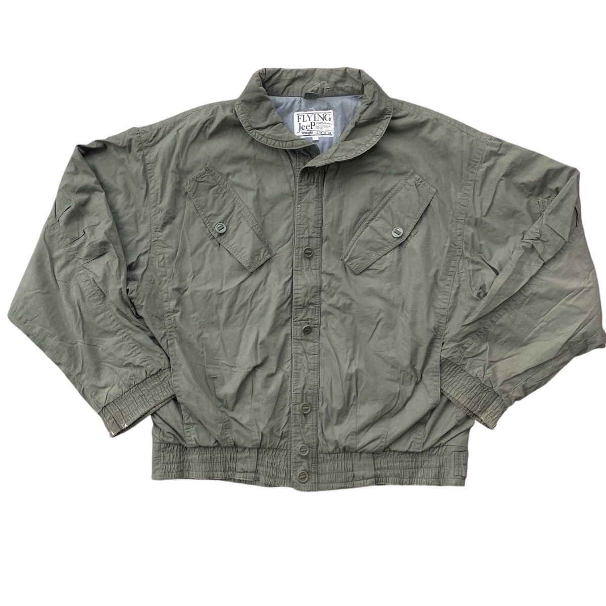 Wrangler ‼️LAST DROP‼️Wrangler Flying Jeep Bomber Jacket Army Green Size US M / EU 48-50 / 2 - 2 Thumbnail