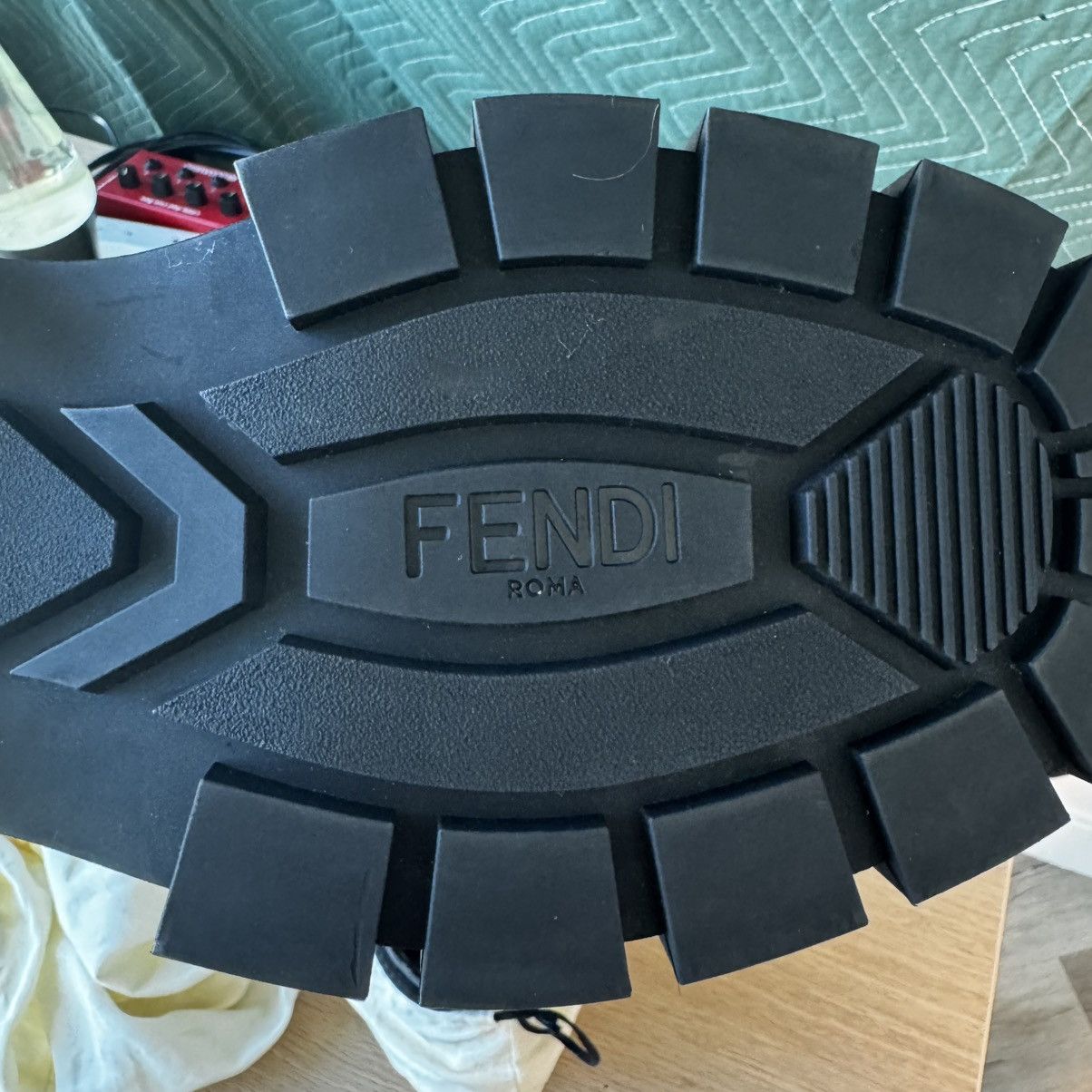 Fendi Fendi Force Lace-Up Boot ‘Black’ Size US 10 / EU 43 - 7 Thumbnail