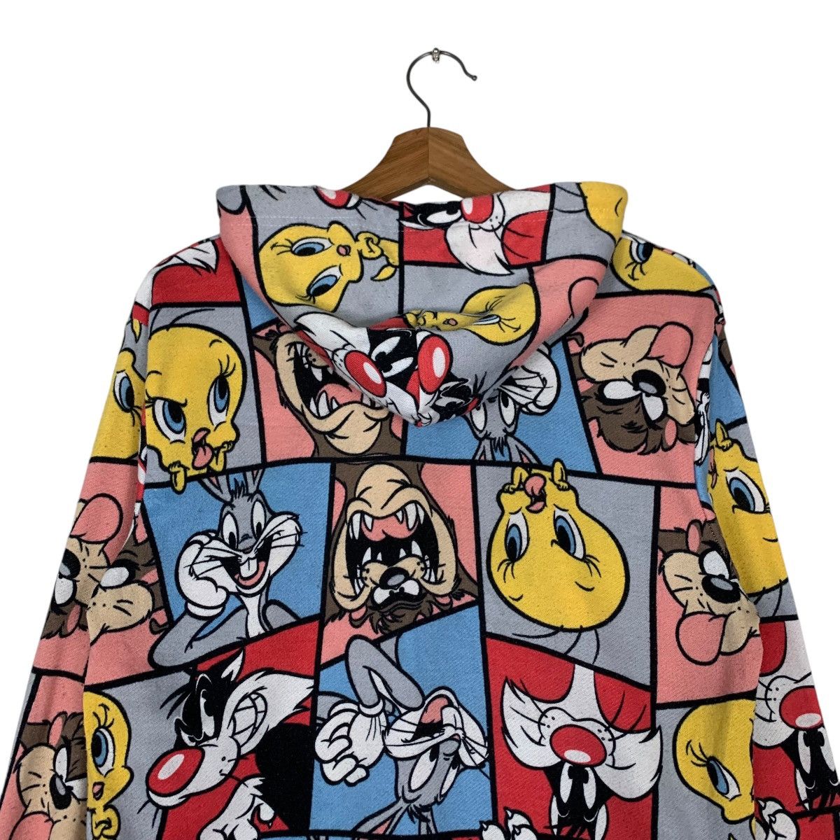 Cartoon Network LOONEY TUNES Fullprint Pullover Hoodies Sweatshirt #1348-C61 Size US M / EU 48-50 / 2 - 8 Thumbnail