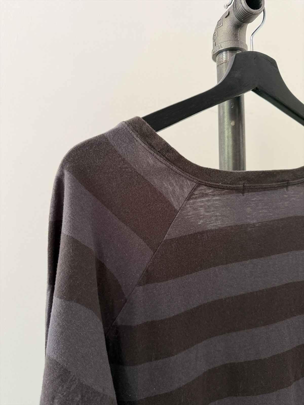 Undercover SS04 “Languid” Striped Distorted Tee Size US M / EU 48-50 / 2 - 3 Thumbnail