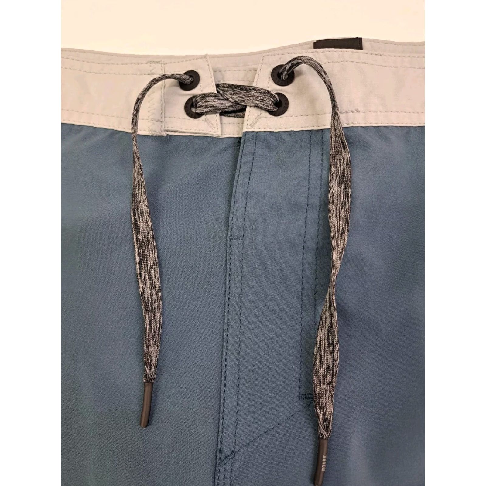 Roark Roark The Boatman Cordura Fabric Nylon Shorts Mens 38 Blue Board Shorts Surfer Water-Repellent Breathable Back Pocket Zip Side Pocket Size US 38 / EU 54 - 4 Thumbnail