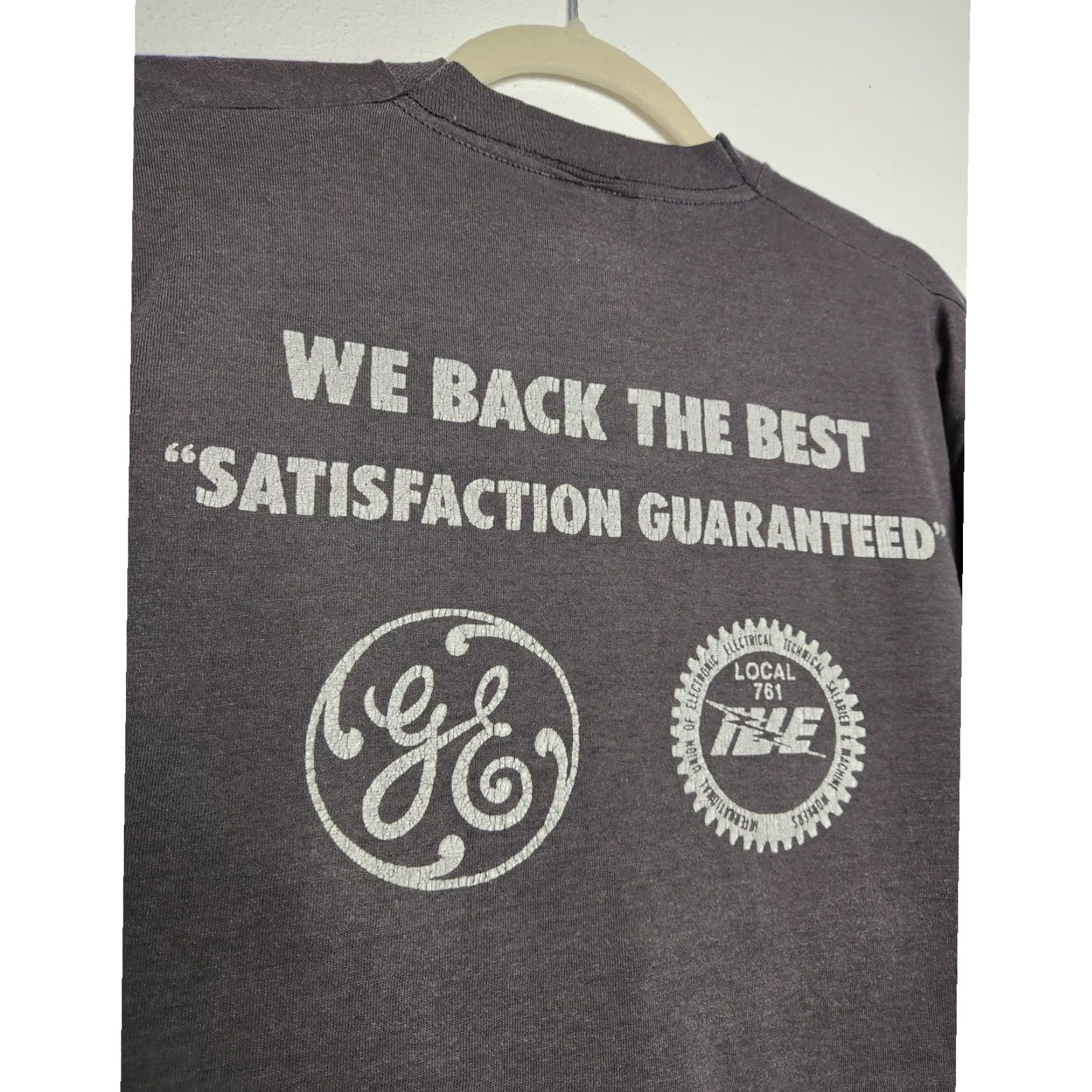 Vintage VINTAGE GE Shirt Black Unisex Adults M Size US M / EU 48-50 / 2 - 5 Thumbnail