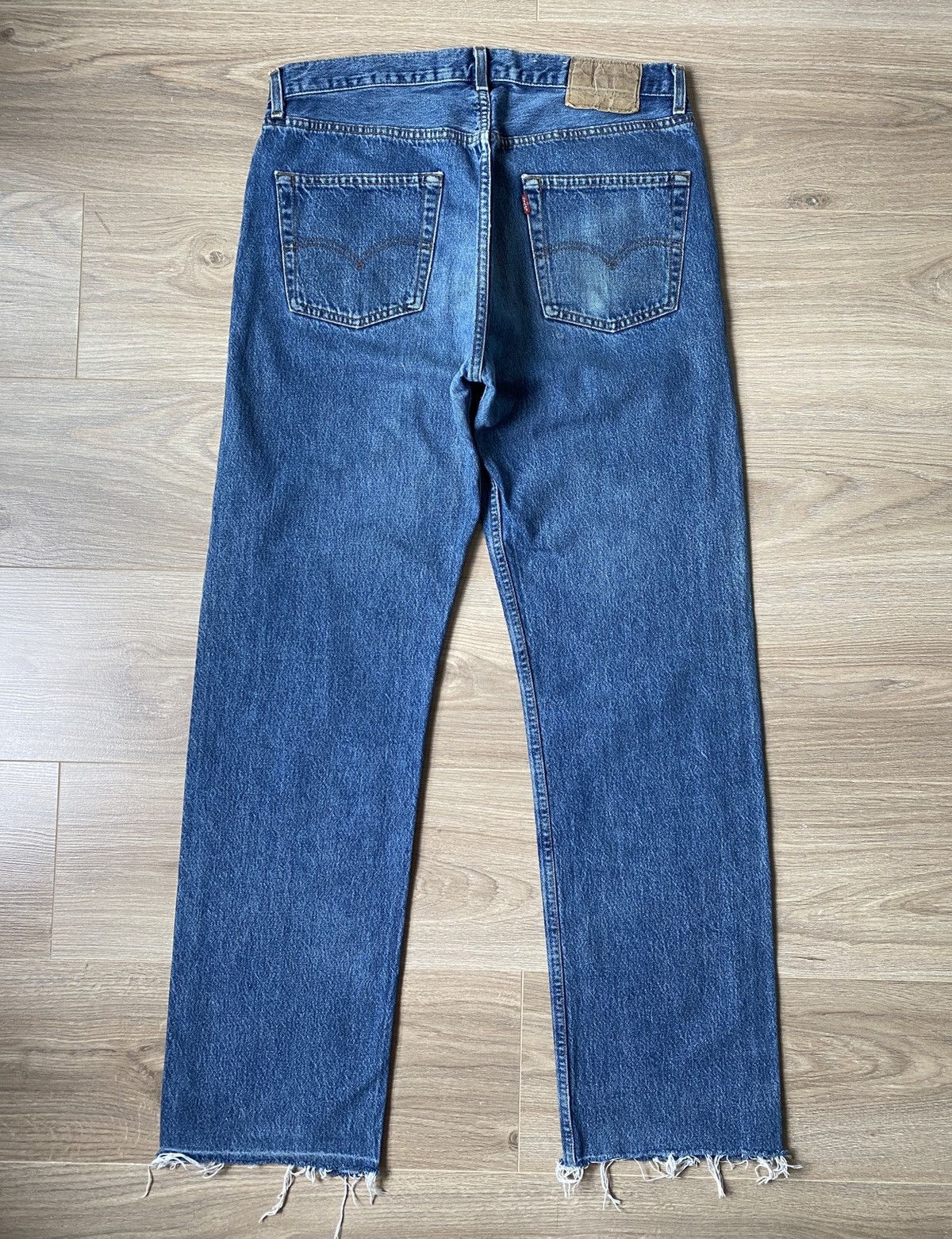 Levi's × Levi's Vintage Clothing Levis 501 Vintage Distressed Jeans France Size US 36 / EU 52 - 1 Thumbnail