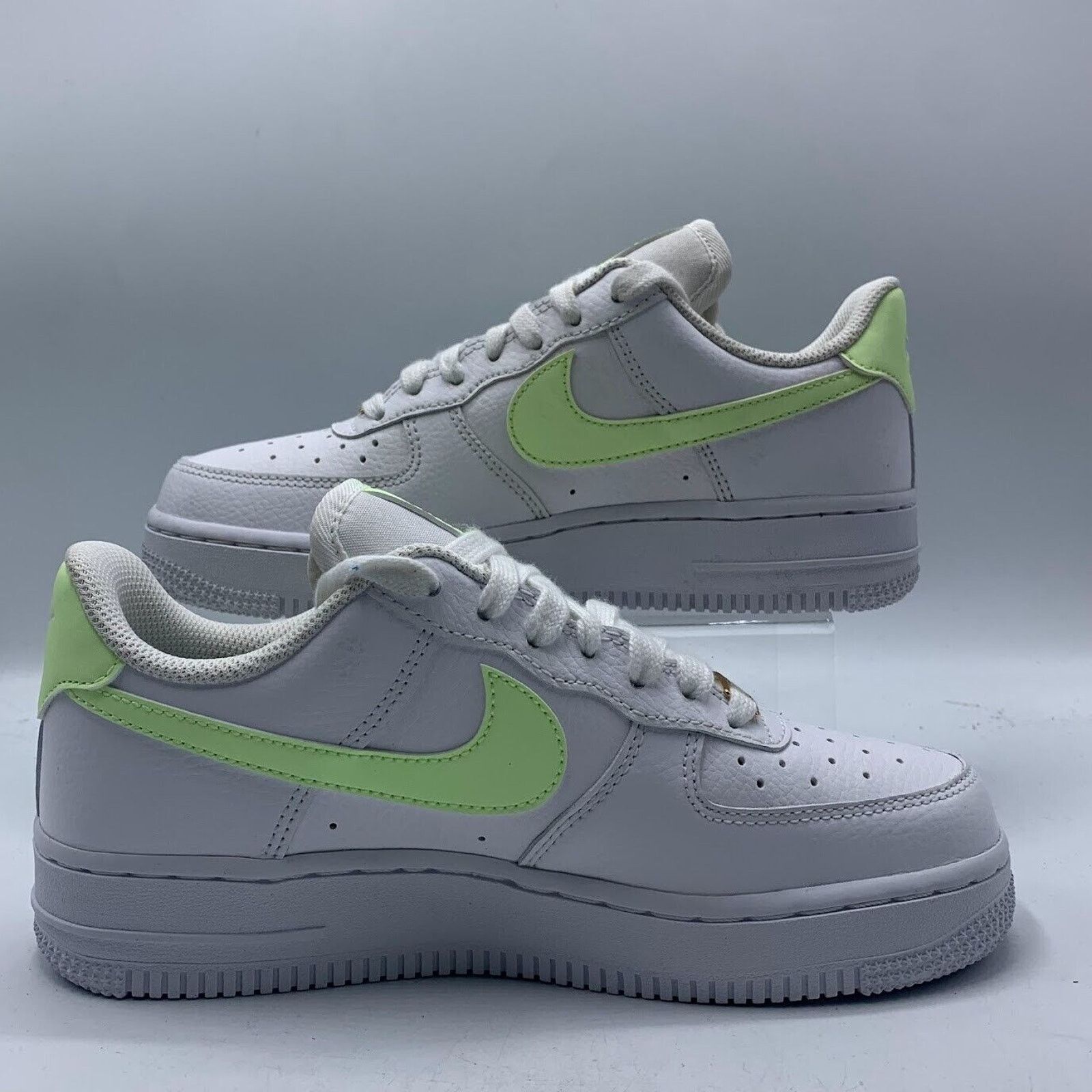 Nike NEW Nike Air Force 1 '07 White Volt Women's 315115 155 Size US 6 / EU 39 - 6 Thumbnail