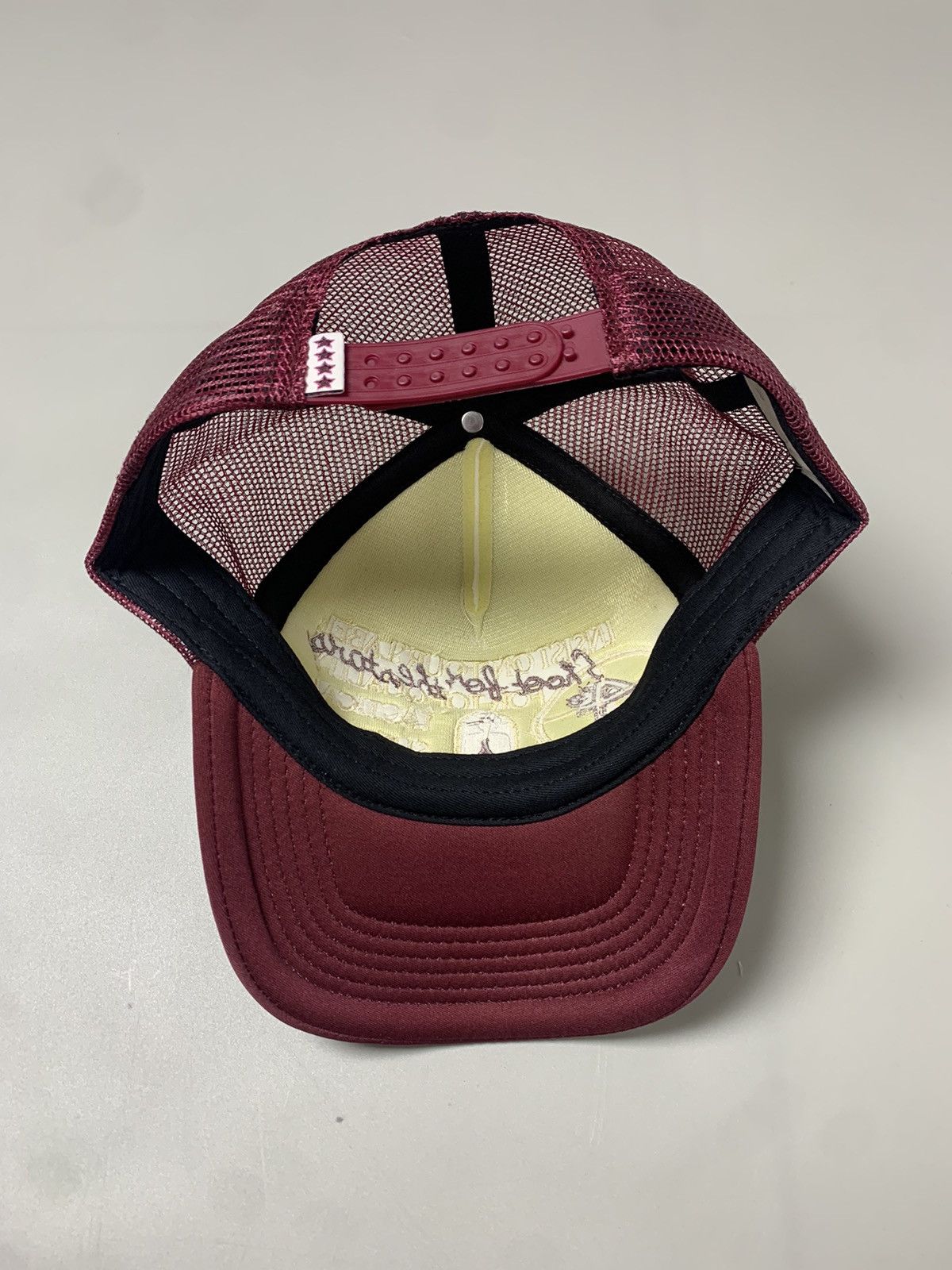 FOUR ATELIER FOUR ATELIER “WINE” TRUCKER HAT Size ONE SIZE - 6 Thumbnail