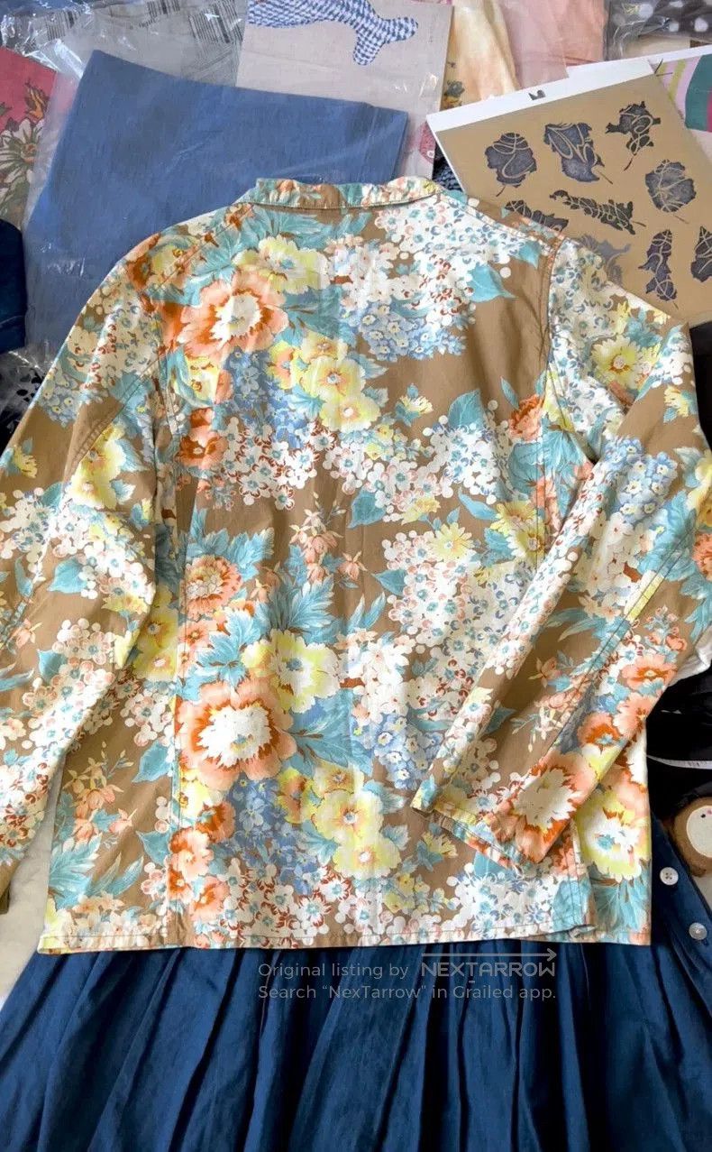 Kapital Kapital Floral Print Light Cotton Jacket Size US M / EU 48-50 / 2 - 6 Thumbnail