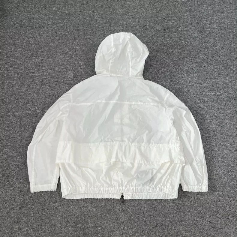 Fendi Fendi White Drawstring Windbreaker Jacket Size US L / EU 52-54 / 3 - 2 Thumbnail