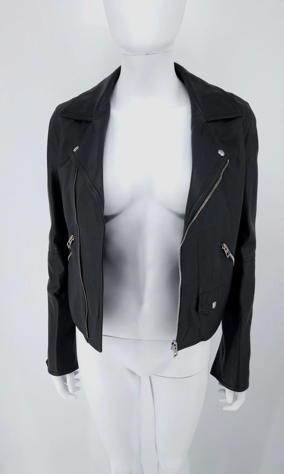 Loewe Loewe Nappa Lambskin Biker Jacket Size XS / US 0-2 / IT 36-38 - 4 Thumbnail