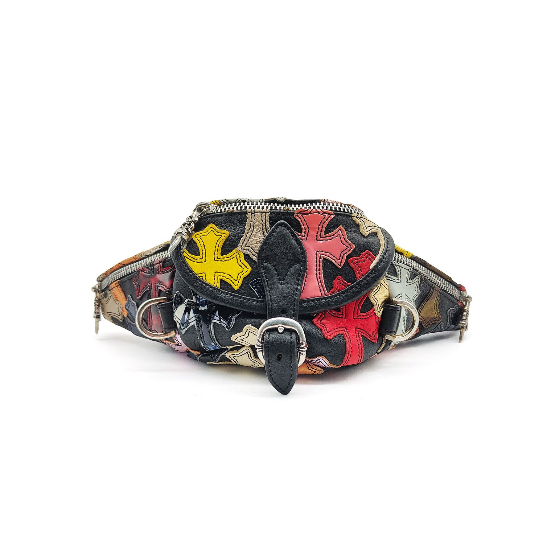 Chrome Hearts Chrome Hearts Multicolor Special Cross Patch Snat Bag Size ONE SIZE - 1 Thumbnail