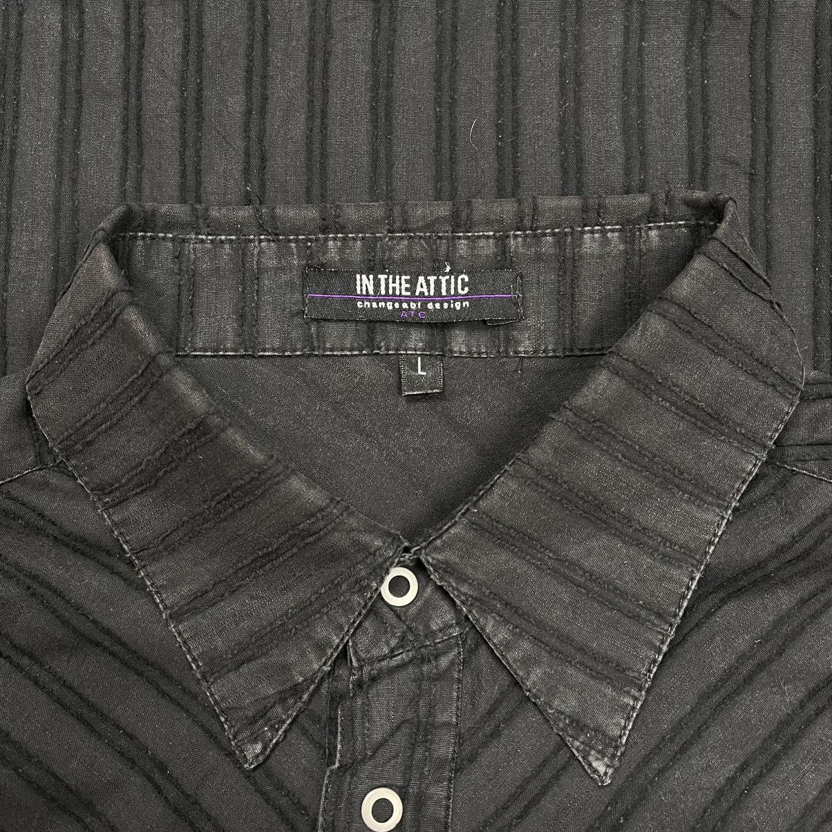 In The Attic In The Attic Snap Button Stripe Shirt Size US L / EU 52-54 / 3 - 6 Thumbnail