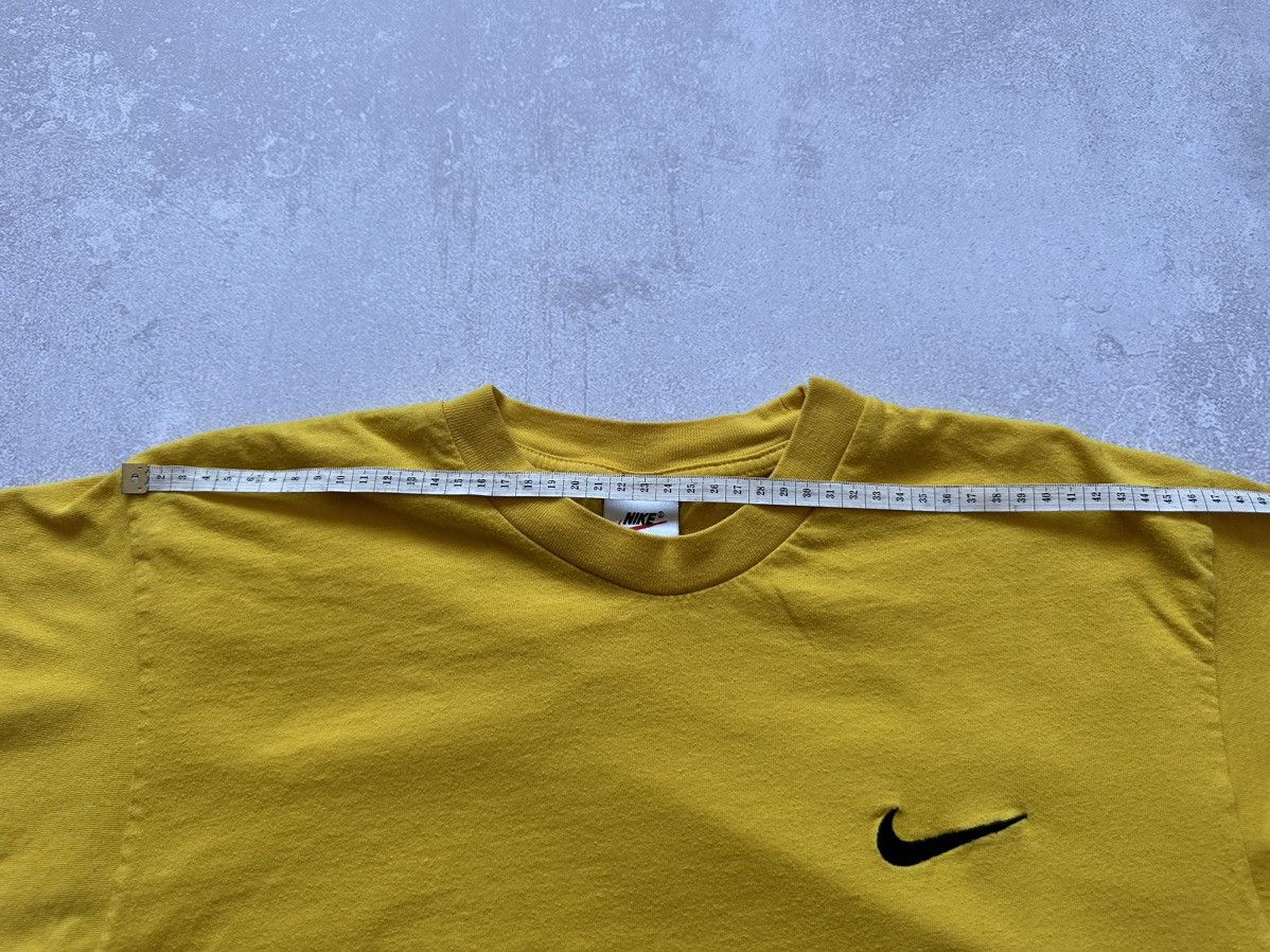 Nike × Vintage T-shirt Nike Vintage Streetwear size S Yellow Size US S / EU 44-46 / 1 - 8 Thumbnail