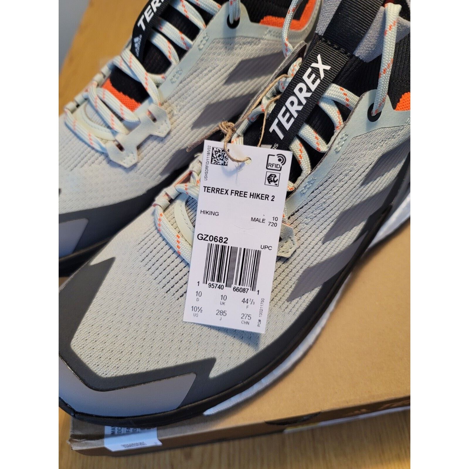 Adidas Adidas Terrex Free Hiker 2 Hiking 2022 Men's 10.5 GZ0682 new Size US 10.5 / EU 43-44 - 7 Thumbnail