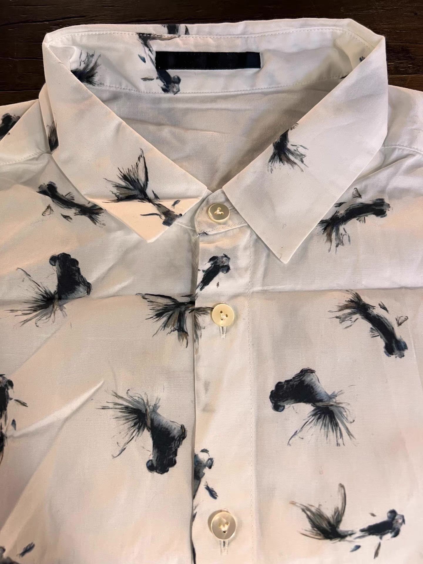 The Viridi-anne The Viridi‑Anne 19FW Collaboration Goldfish Print Shirt Ｑ25 Size US S / EU 44-46 / 1 - 4 Thumbnail