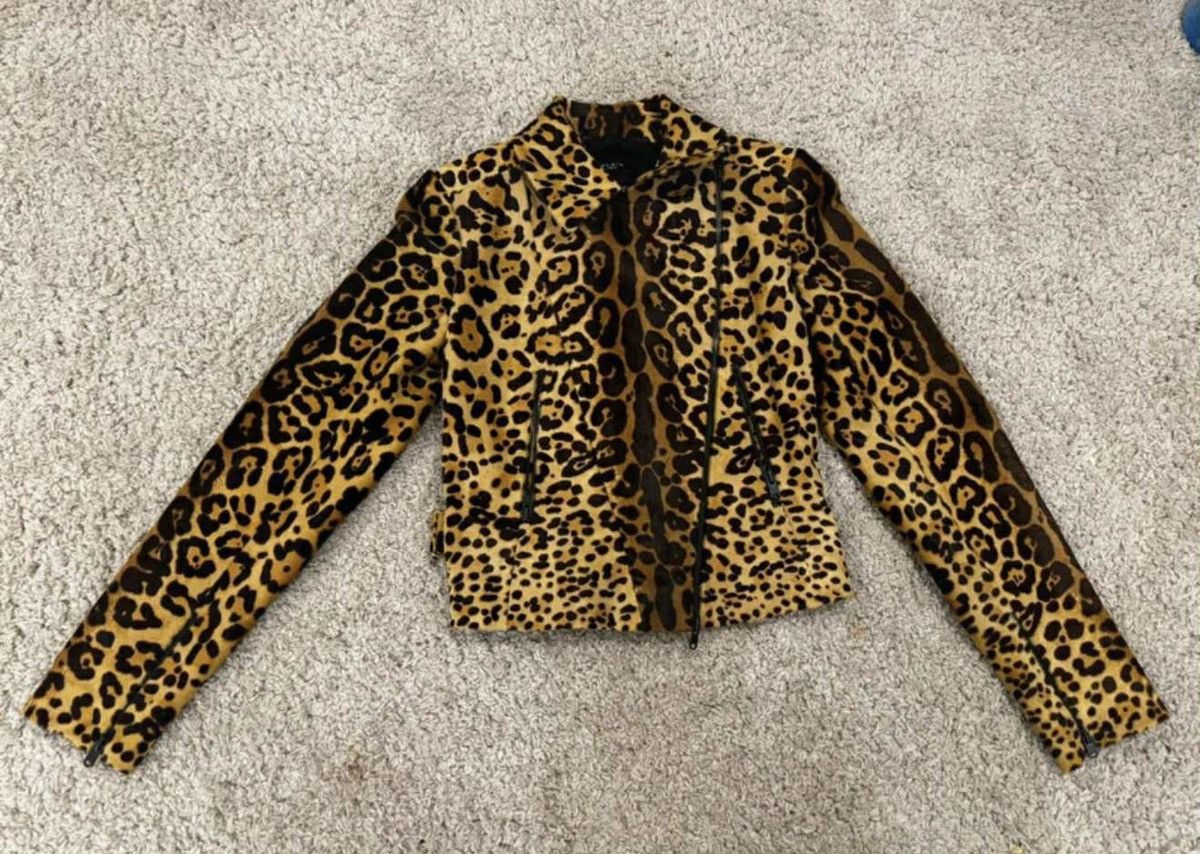 Alaia Alaia biker leather jacket Size S / US 4 / IT 40 - 1 Thumbnail