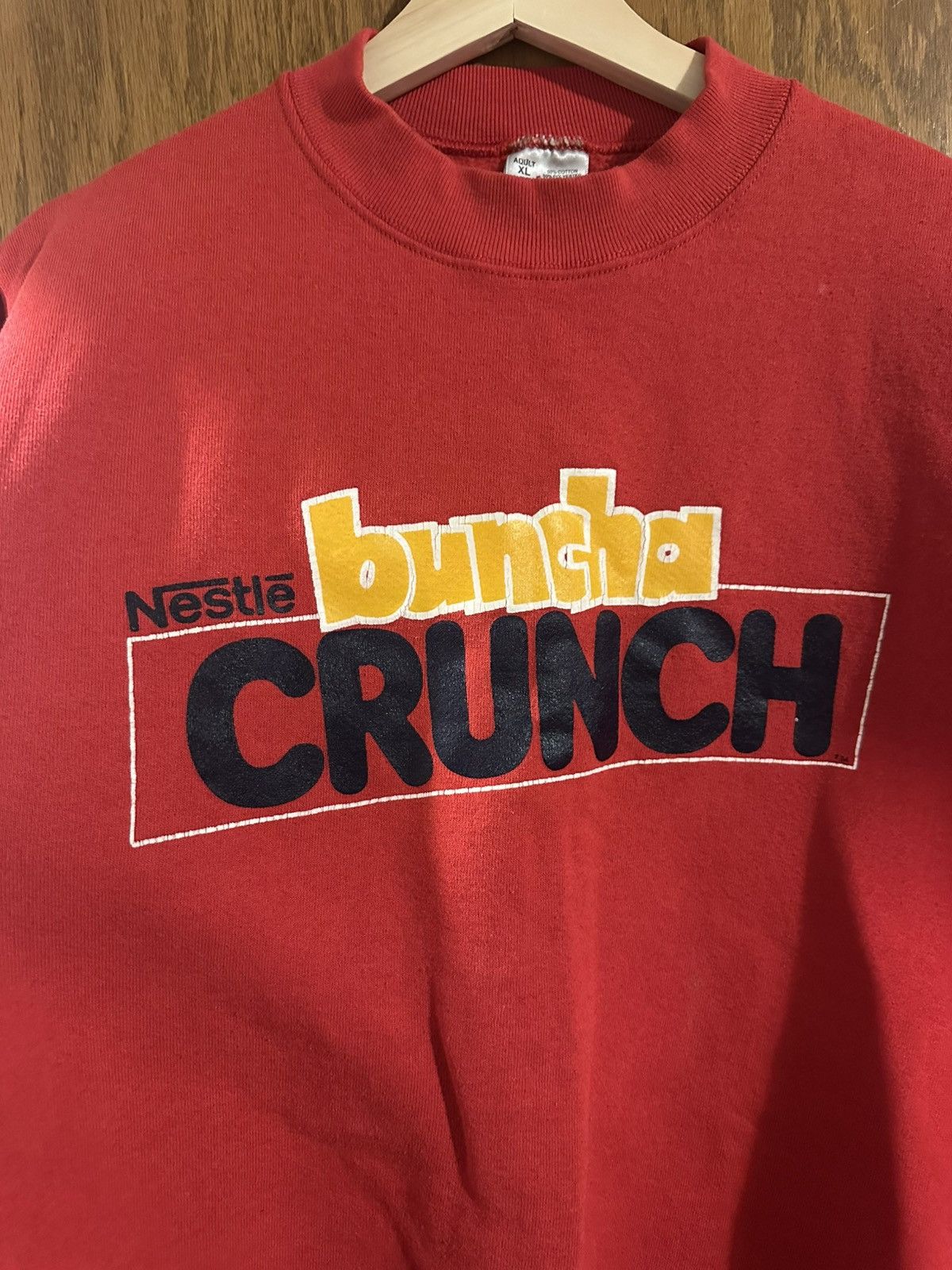 Vintage Vintage 1990’s Nestle buncha crunch Crewneck Size US XL / EU 56 / 4 - 2 Thumbnail