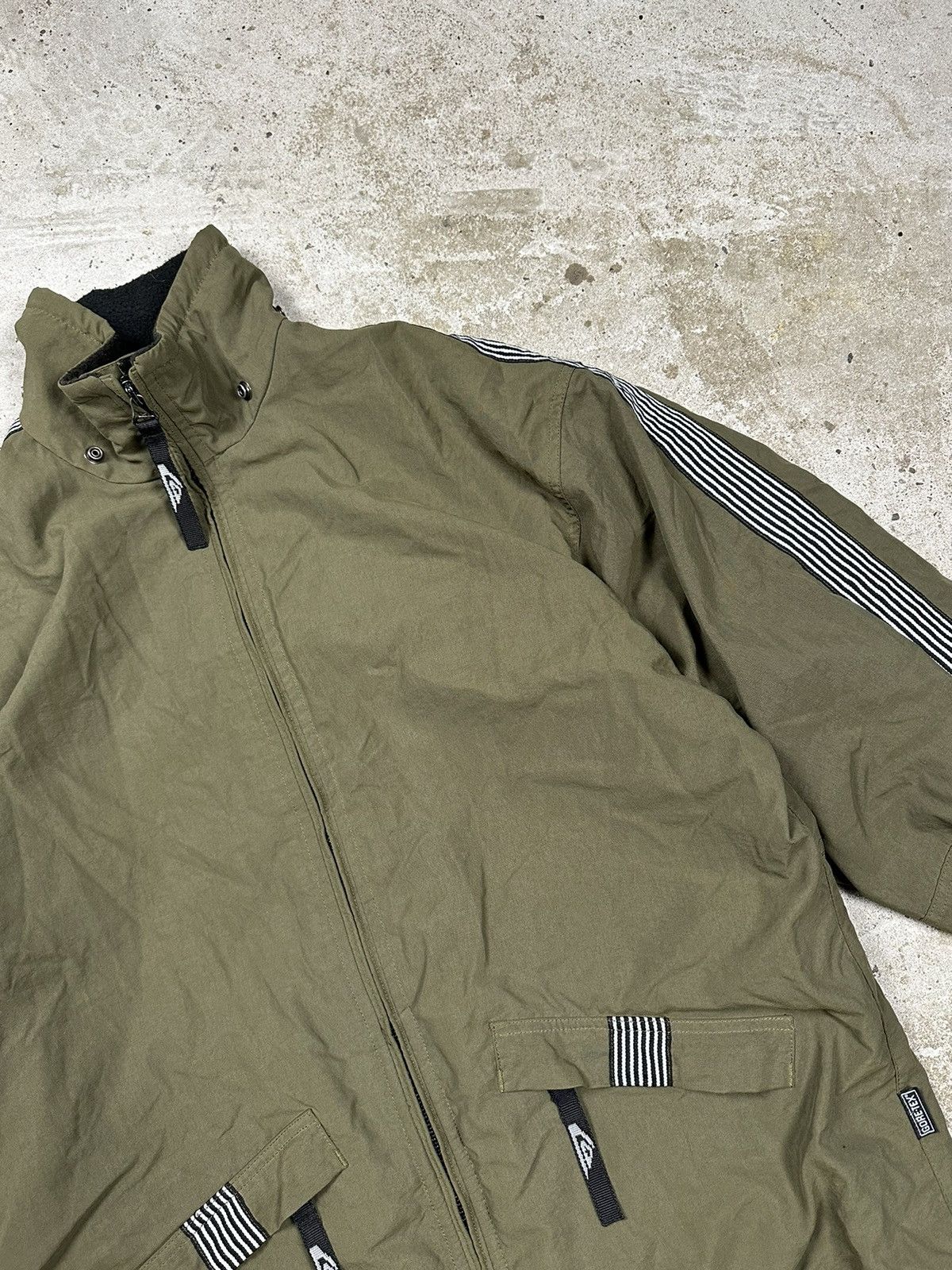 Goretex × Quiksilver × Vintage ‼️ Vintage 90s Quiksilver Gore Tex Khaki Jacket Parka Size US XL / EU 56 / 4 - 6 Thumbnail