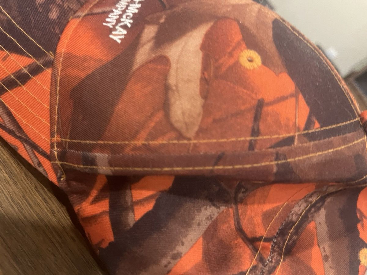 Vintage Orange Camo y2k Hat Size ONE SIZE - 6 Thumbnail
