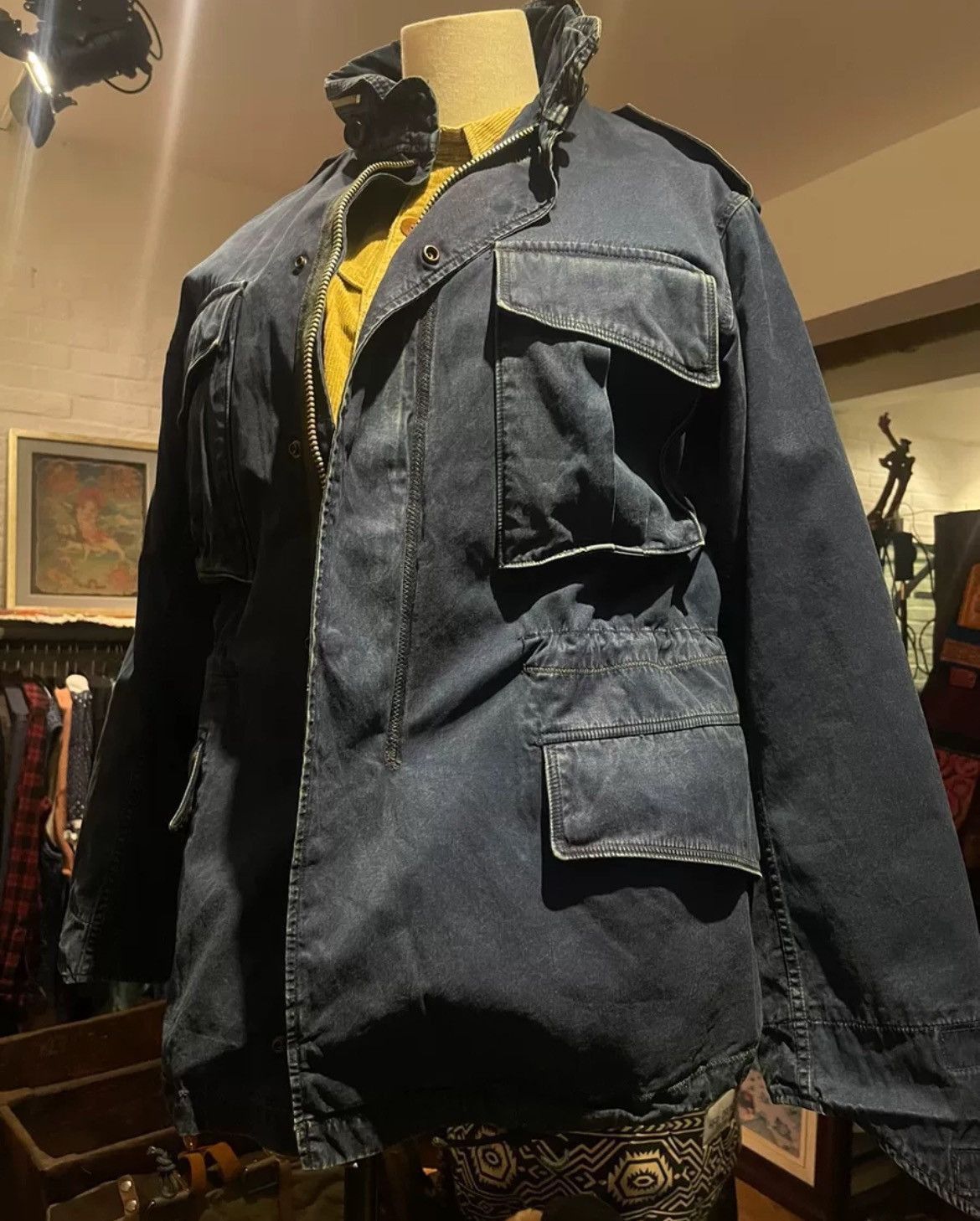 Kapital Kapital M65 Jacket - DMC-2508 Size US L / EU 52-54 / 3 - 1 Thumbnail