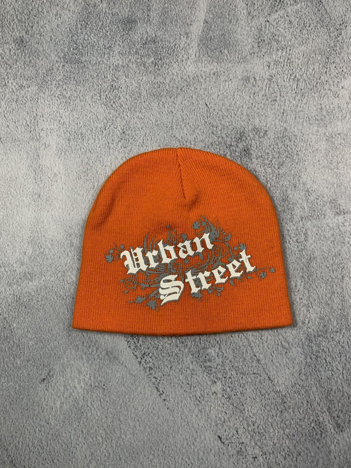 Japanese Brand × Vintage Vintage Y2K style Urban Street beanie hat streetwear 52-54SM Size ONE SIZE - 1 Thumbnail