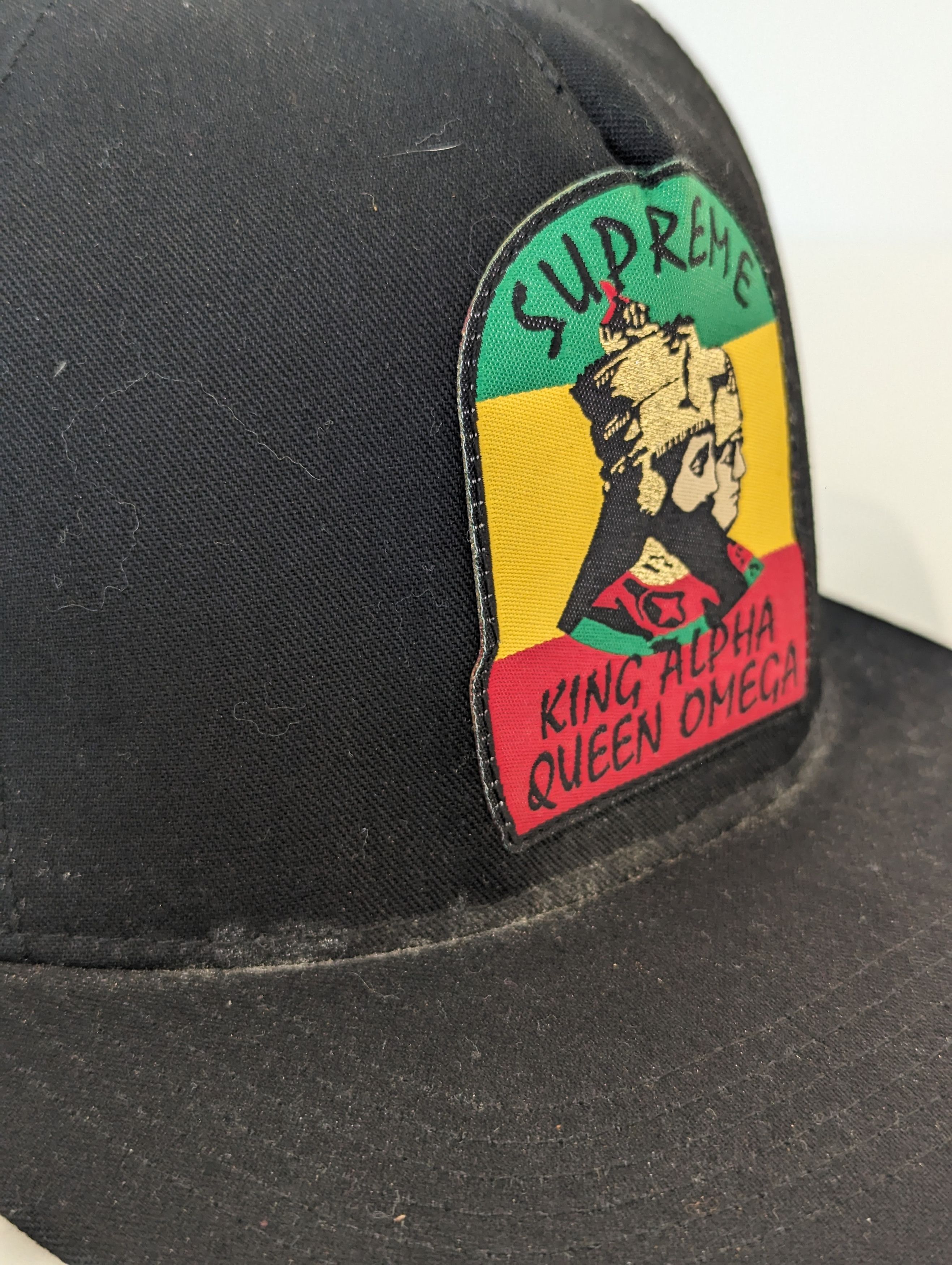Supreme Supreme King Alpha Queen Omega, Mesh Back Hat Size ONE SIZE - 5 Thumbnail